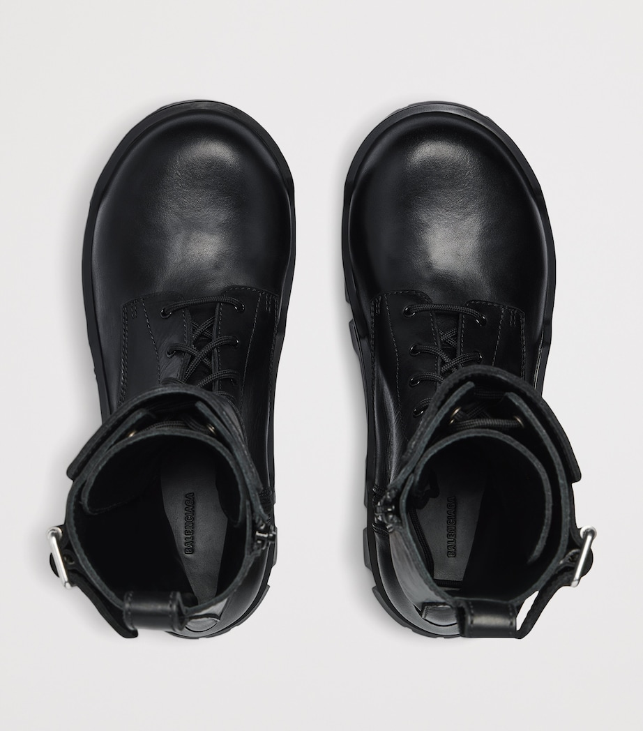 Balenciaga Bullskin Bulldozer Combat Boots 80 Image 7