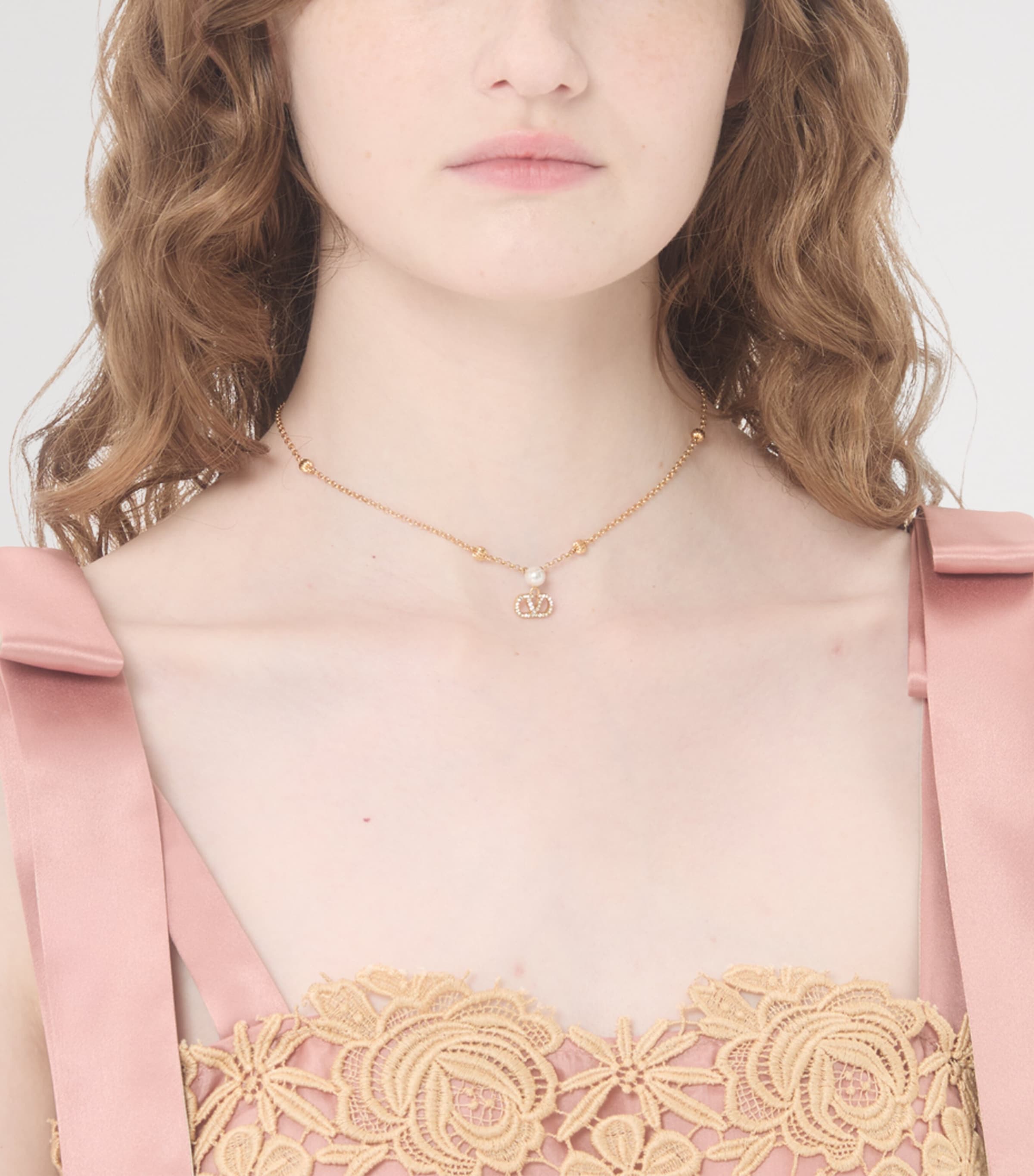 VLogo Signature Necklace CNP Image 2