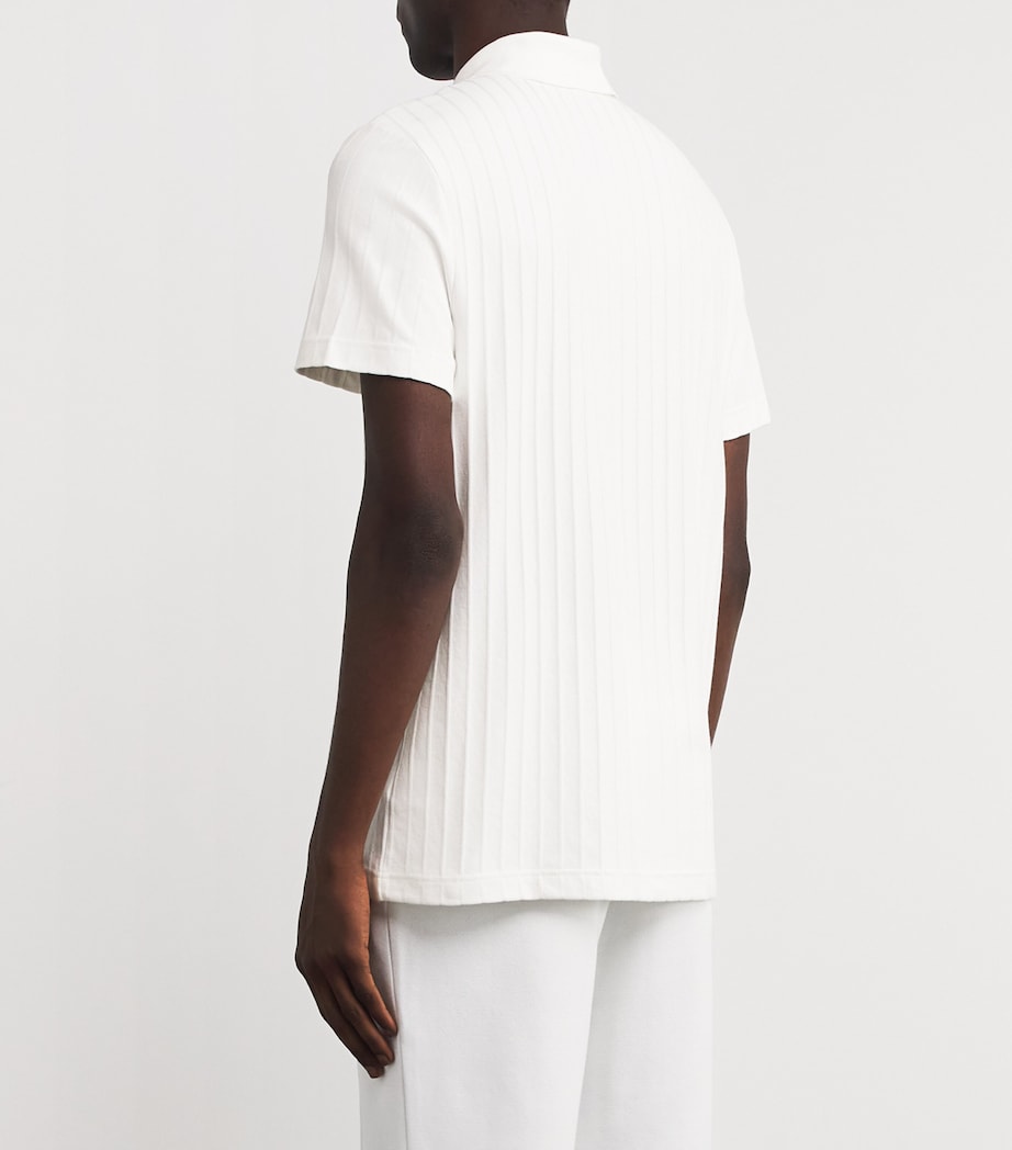 Tennis Performance Polo Shirt WHITE Image 4