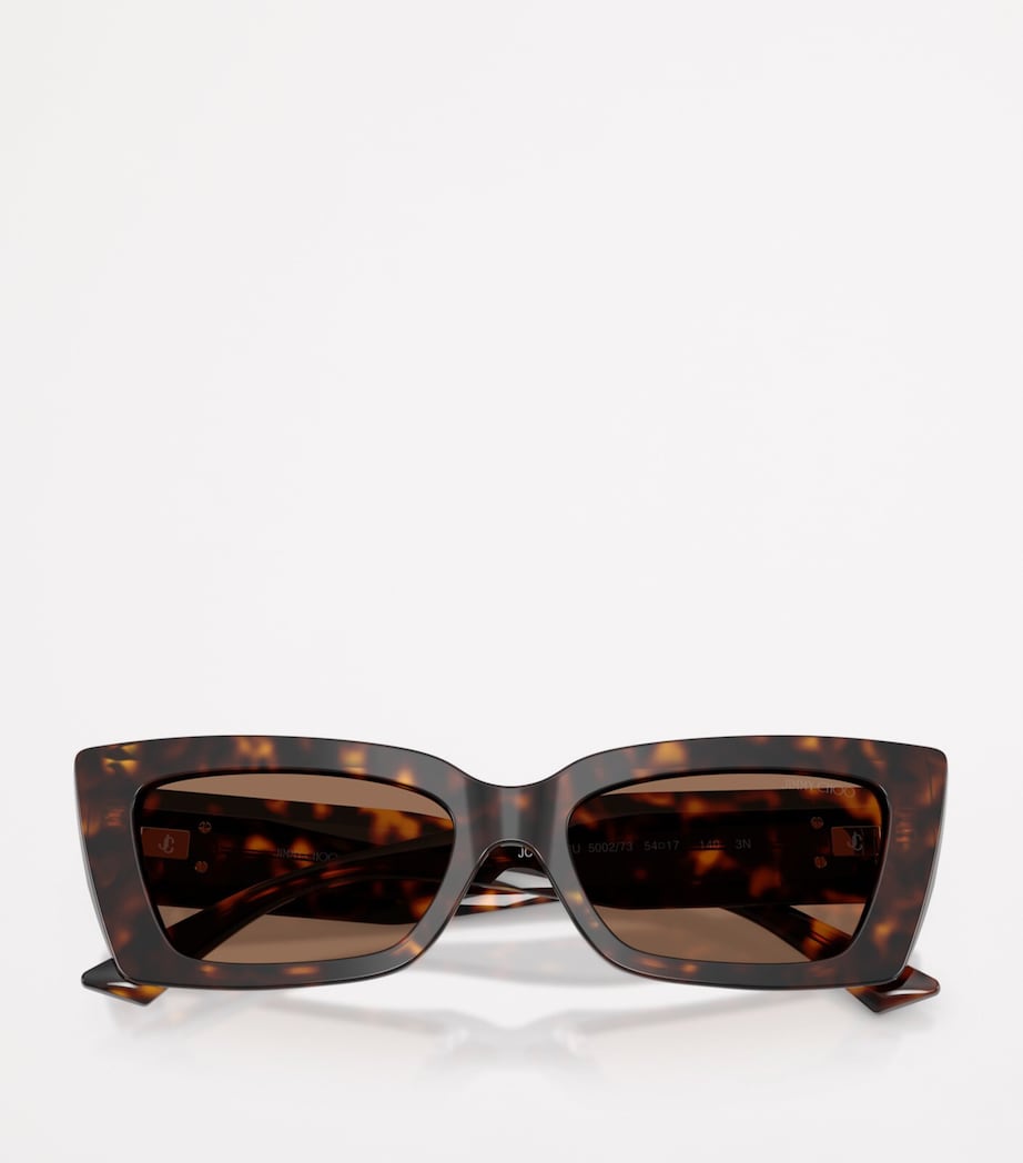 Havana Cat Eye Sunglasses 500273 Image 5