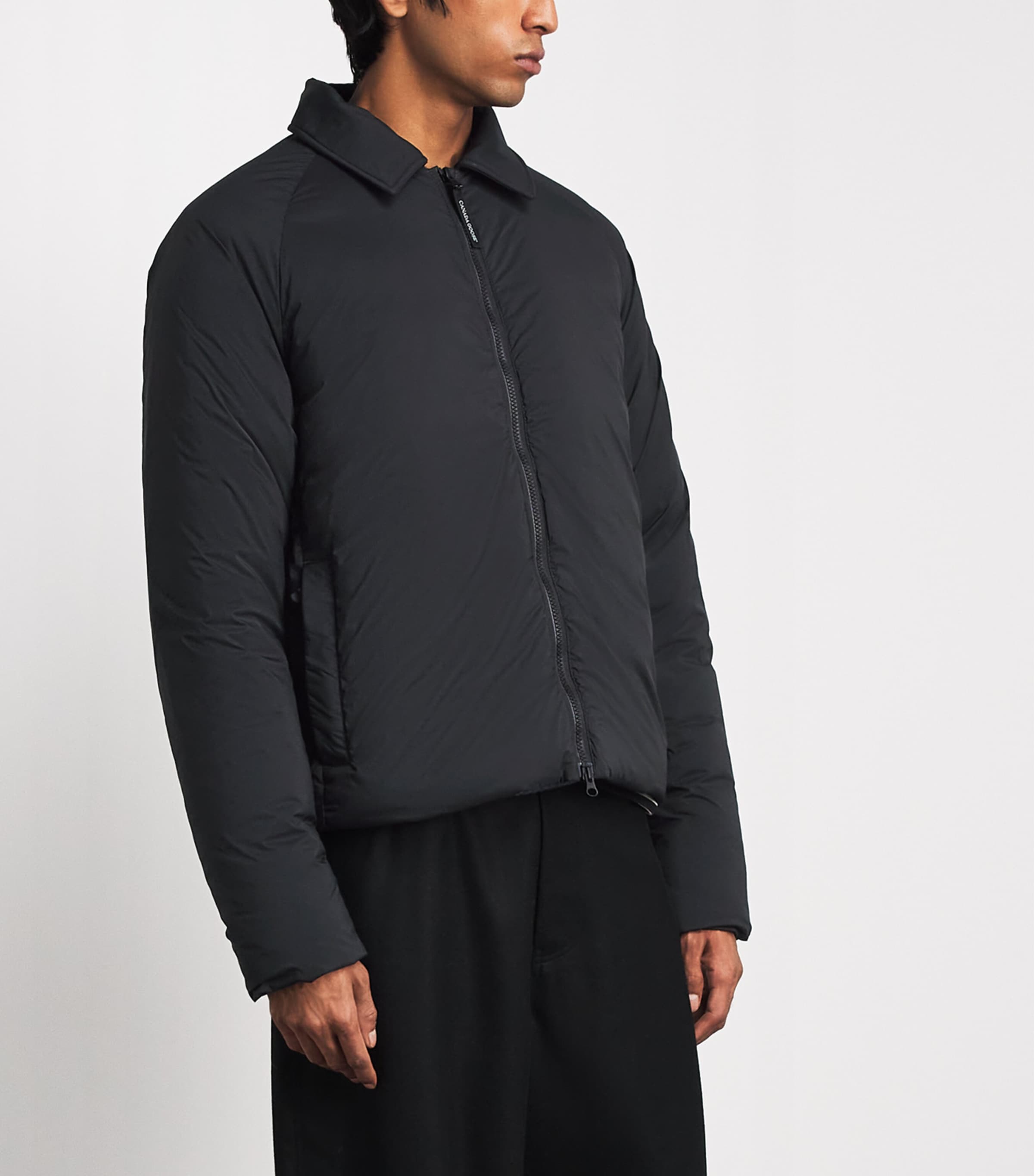 Canada Goose Mens Down Lodge Jacket Black Image 4