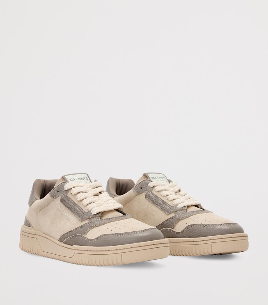 AllSaints Suede Regan Sneakers Grey/beige Image 3