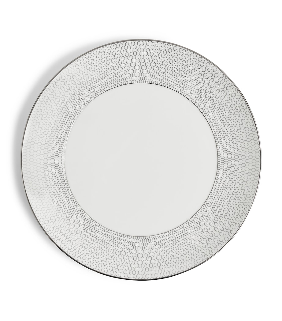 Gio Platinum Plate (28cm) WHITE Image 3