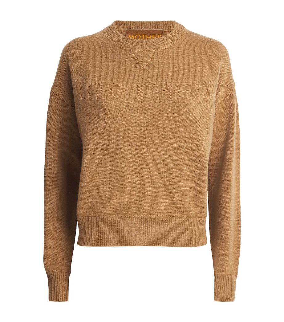 Cashmere Logo Sweater CAMEL CML Image 1
