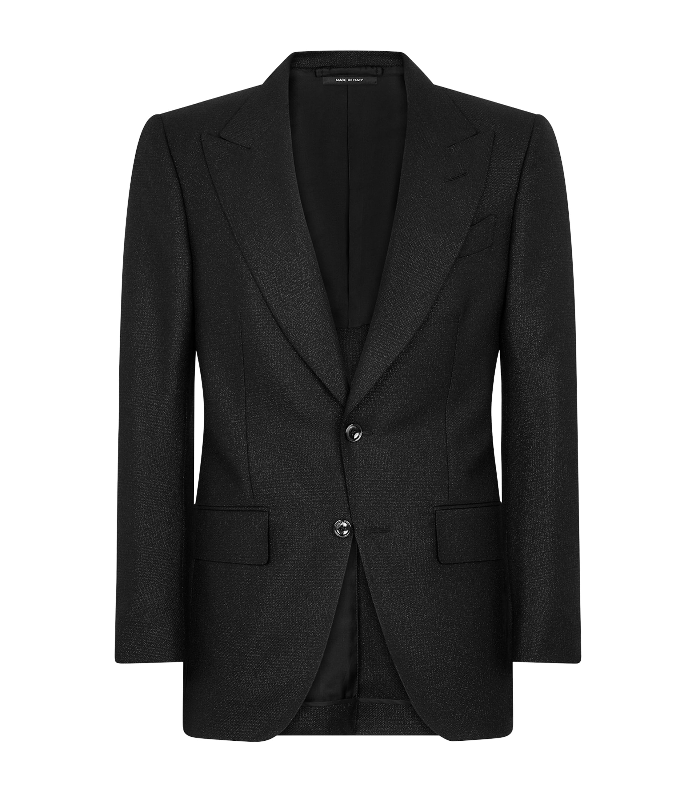 Tom Ford Virgin Wool-blend Dyllan Blazer In Black