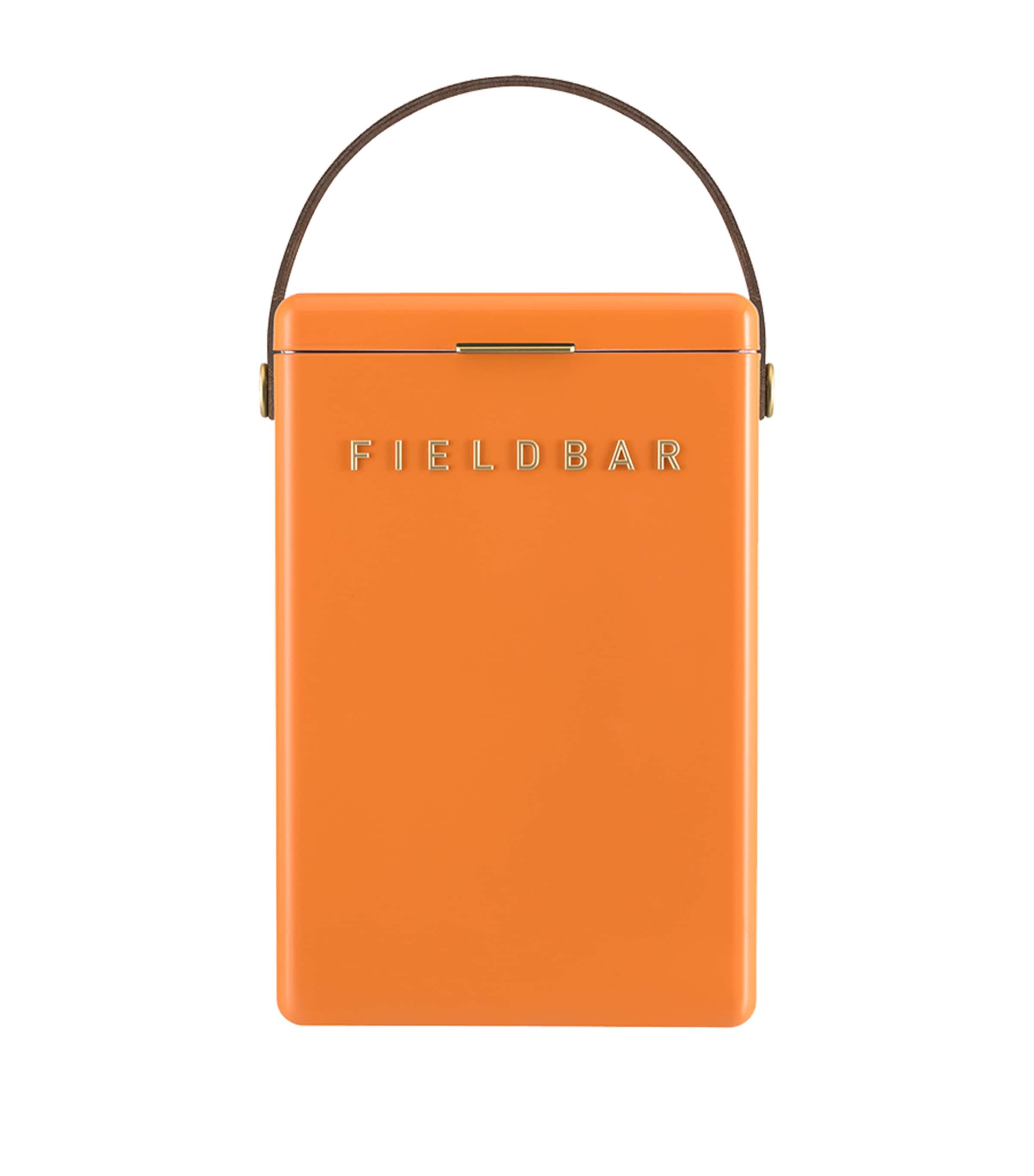 Fieldbar Drinks Box Cooler With Interchangeable Straps In Orange
