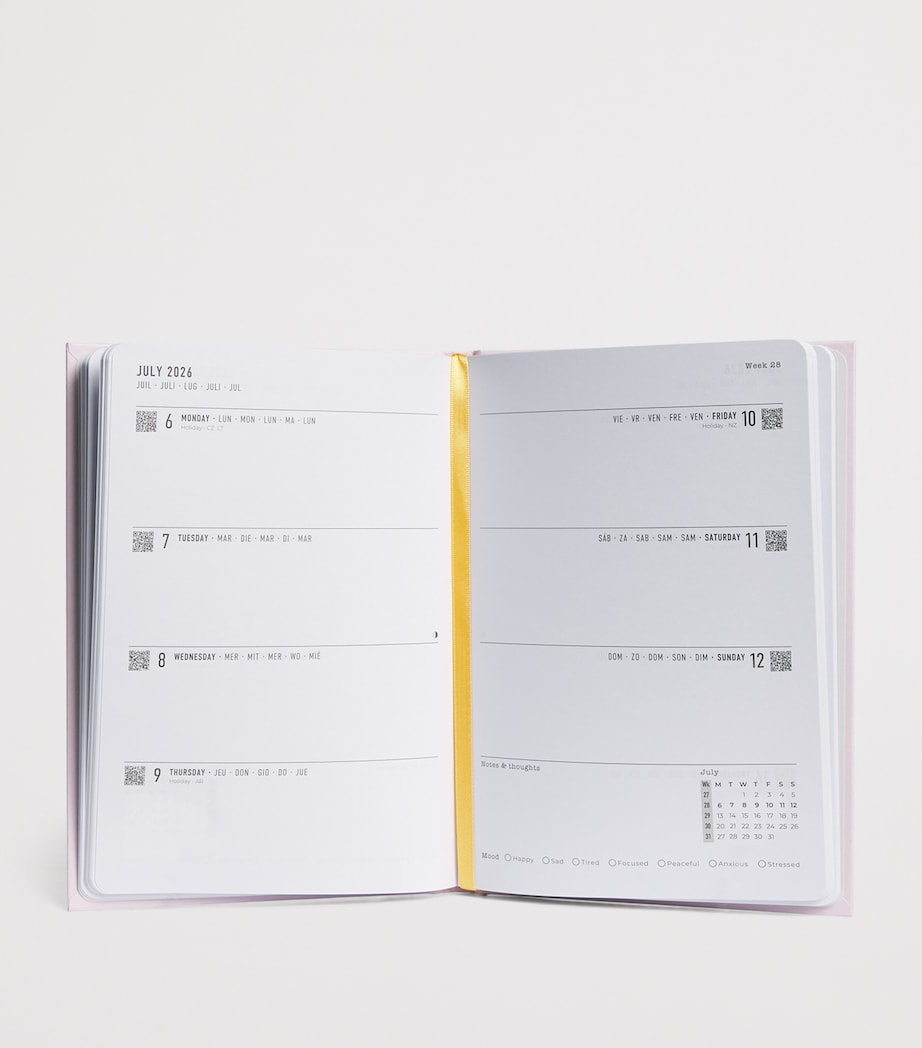 Classic A5 Diary 2026 PINK Image 2