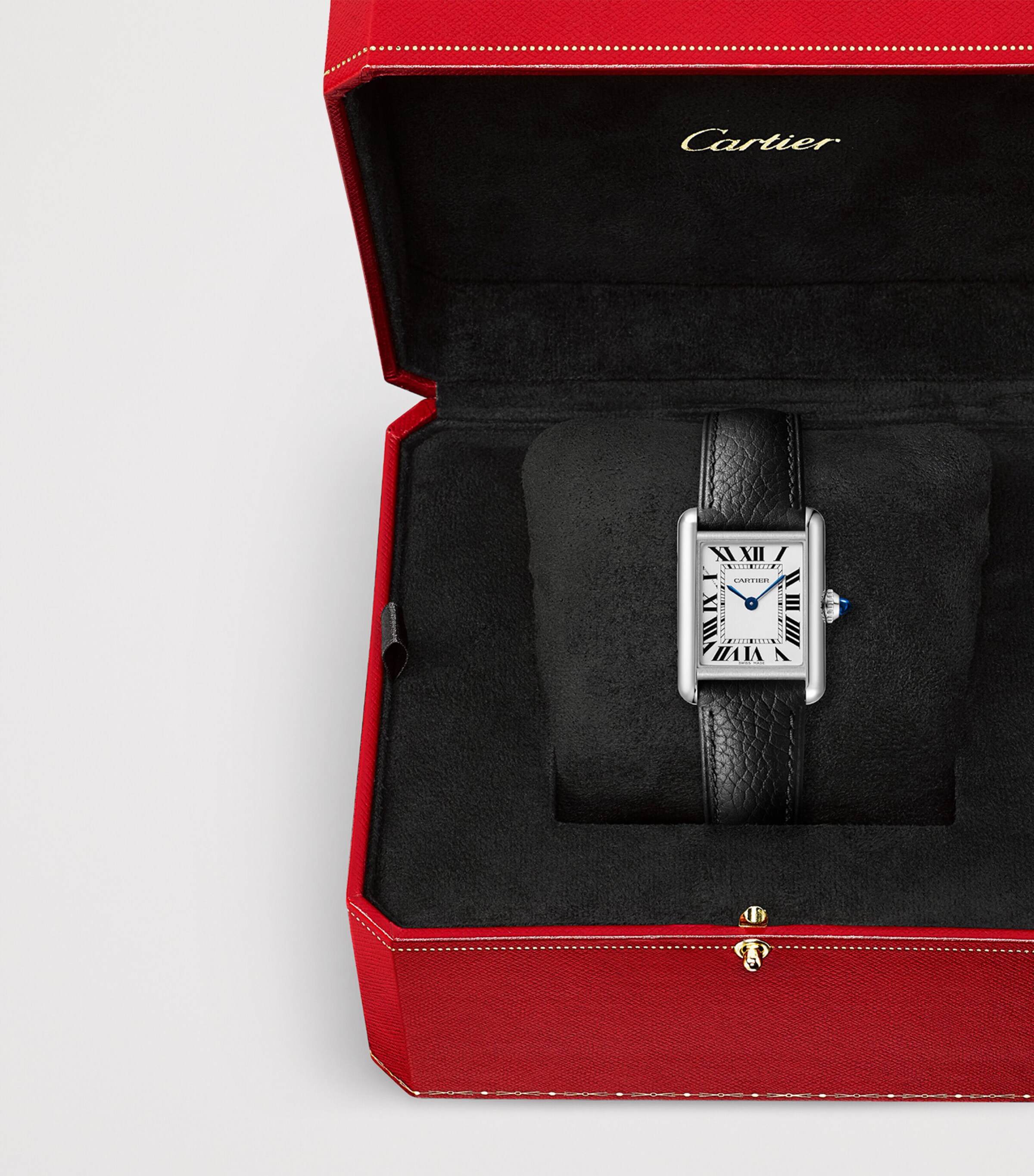 Cartier Small Stainless Steel Tank Must Watch 22mm Silvered Image 6