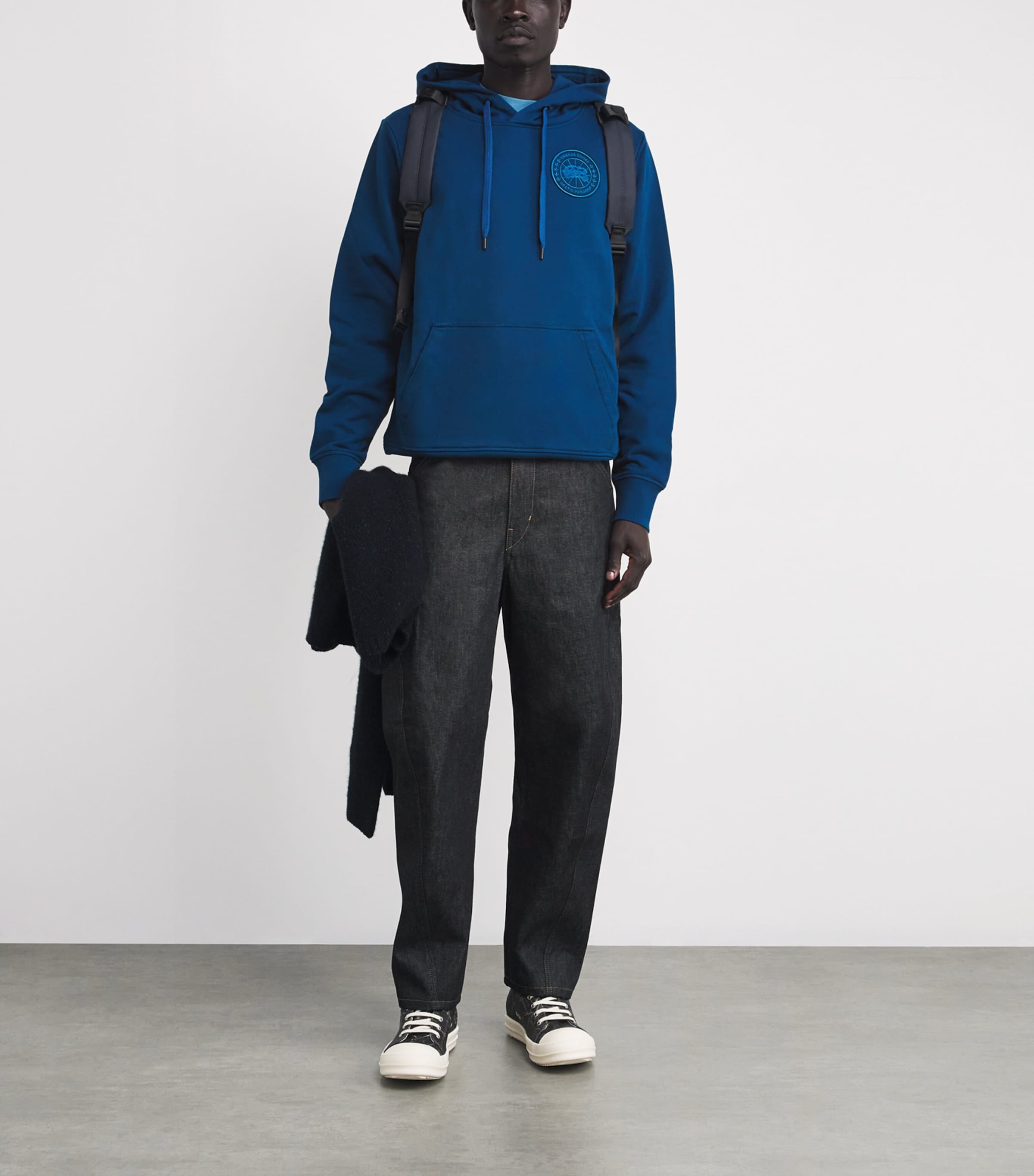 Canada Goose Mens Cotton Huron Hoodie Image 2