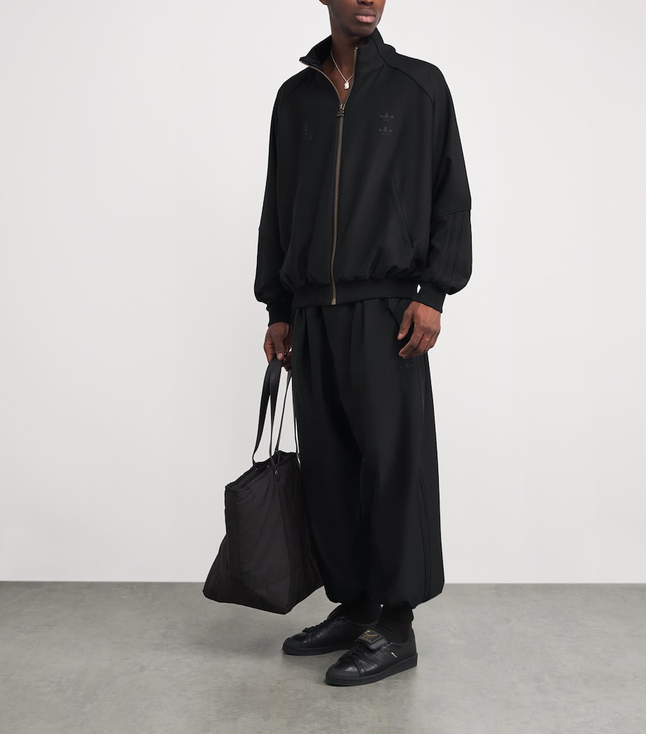 x adidas Logo Track Jacket BLACK Image 2