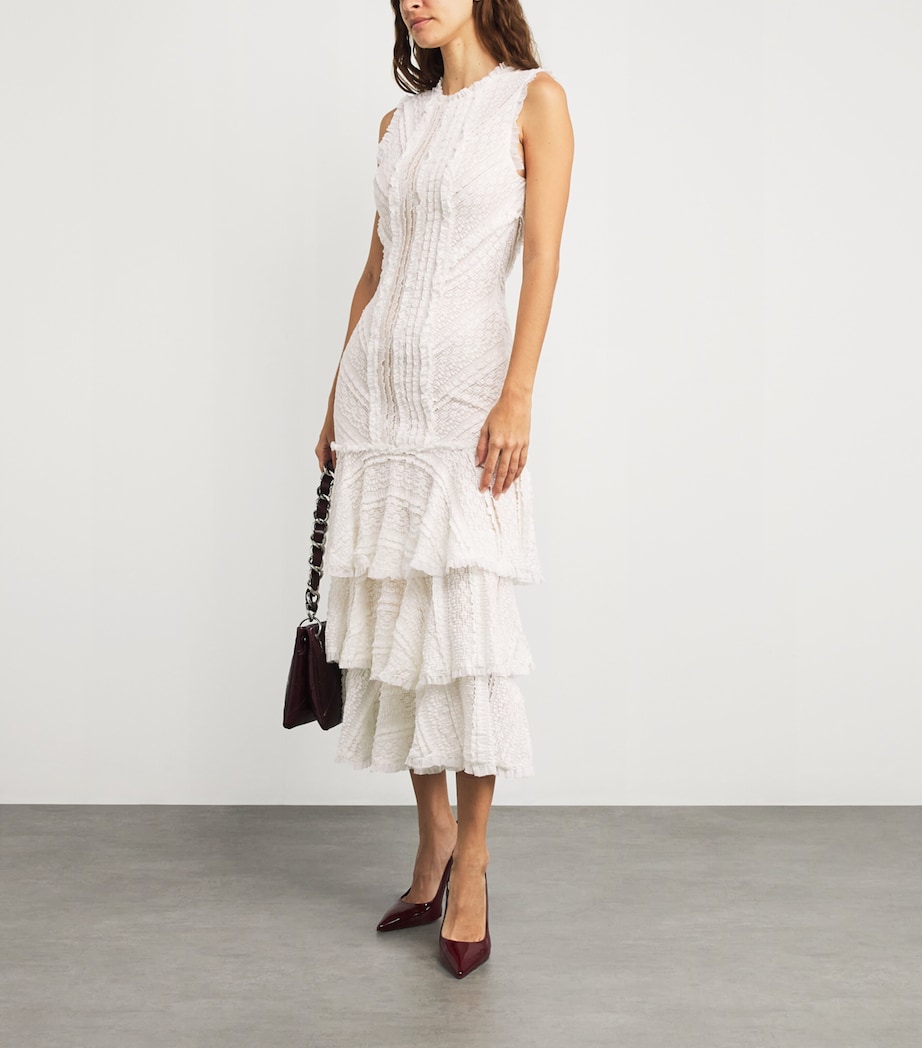 Ruffled Maceio Midi Dress GARD GARDENIA Image 2