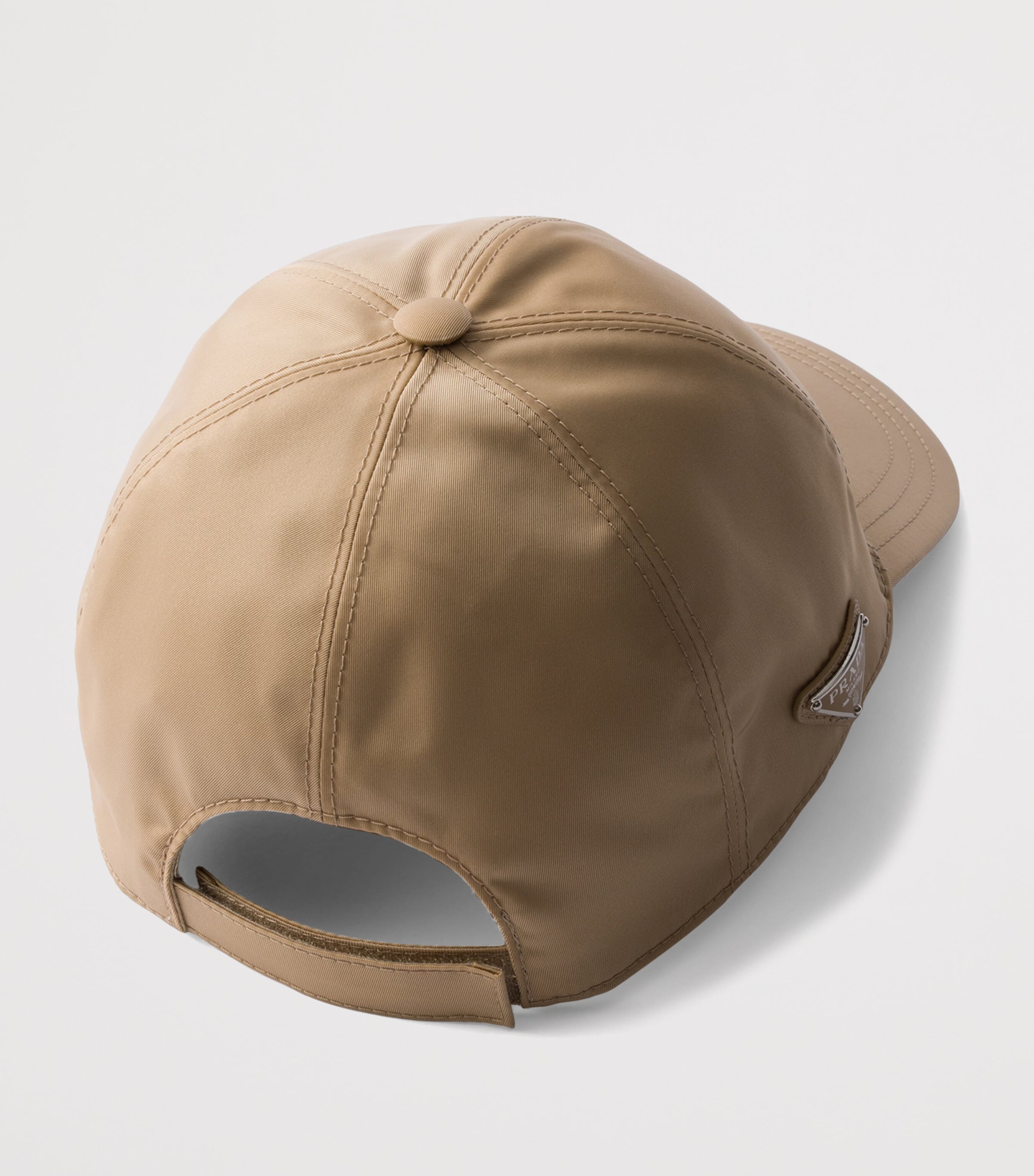 Prada Re-Nylon Baseball Cap Brown Image 2