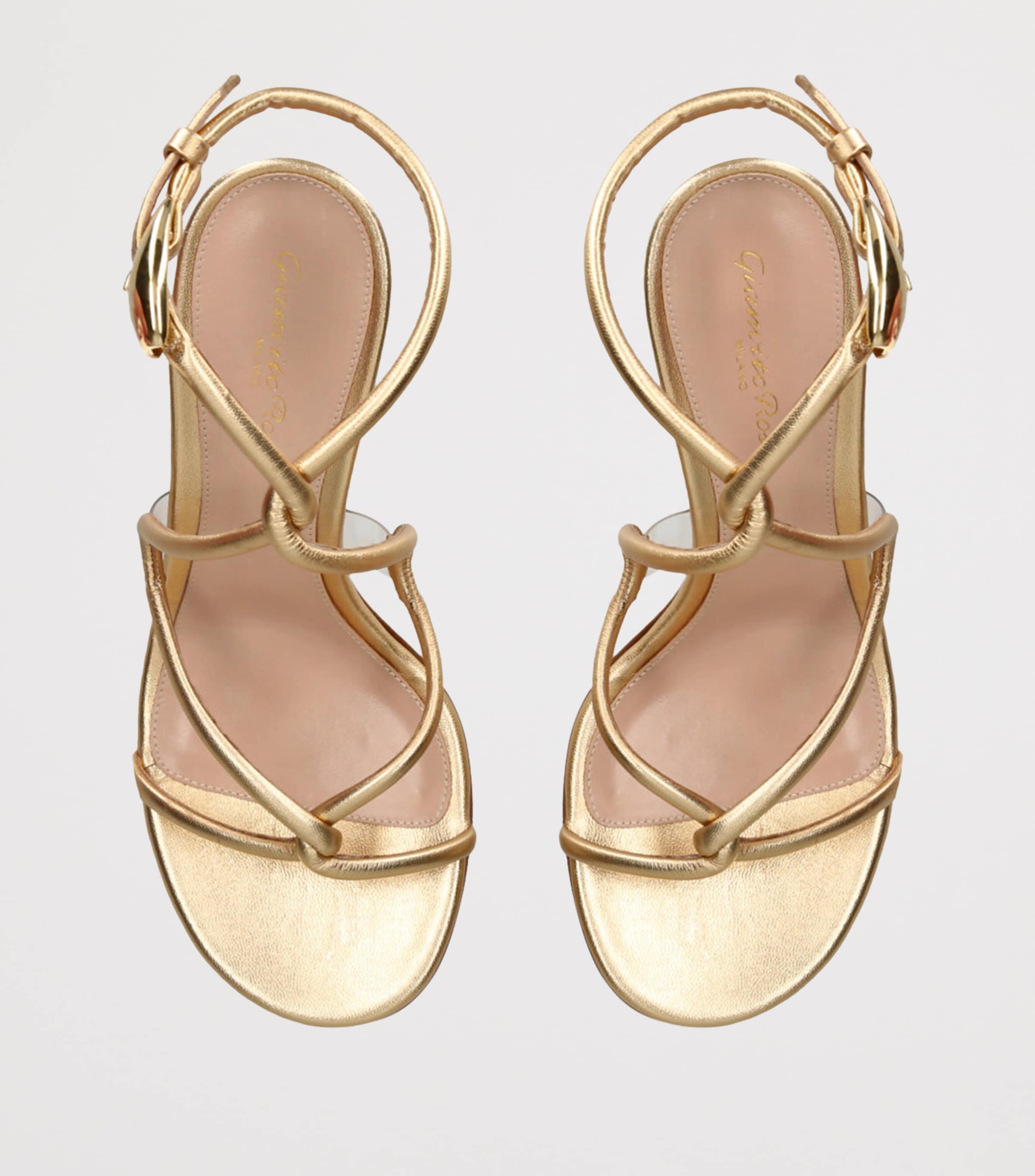 Black Mamba Heeled Sandals 85 GOLD Image 4