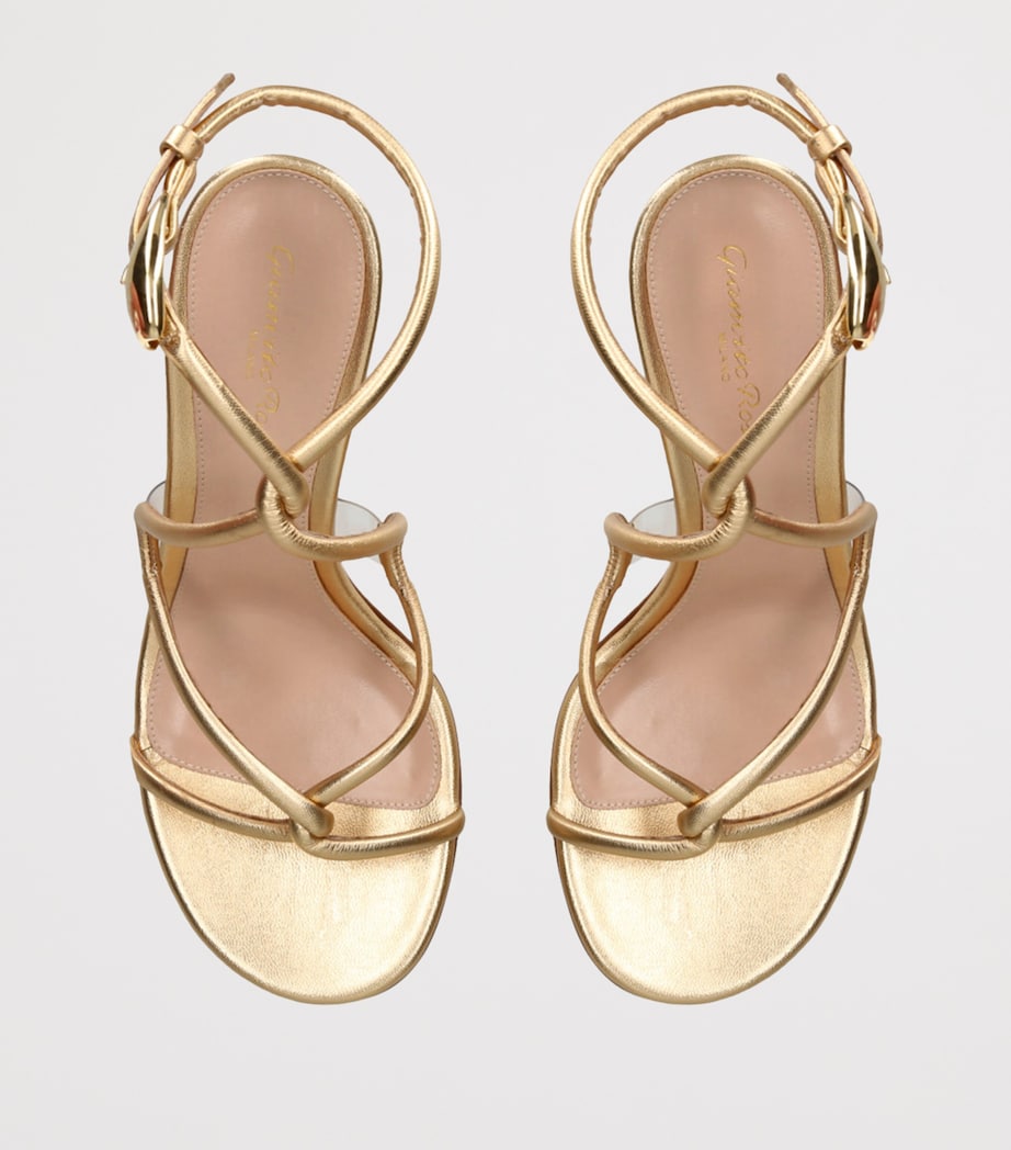 Black Mamba Heeled Sandals 85 GOLD Image 4