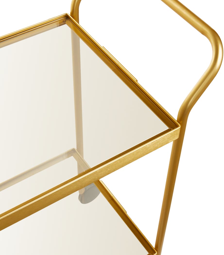 Two-Tier Serving Trolley GOLD Image 2