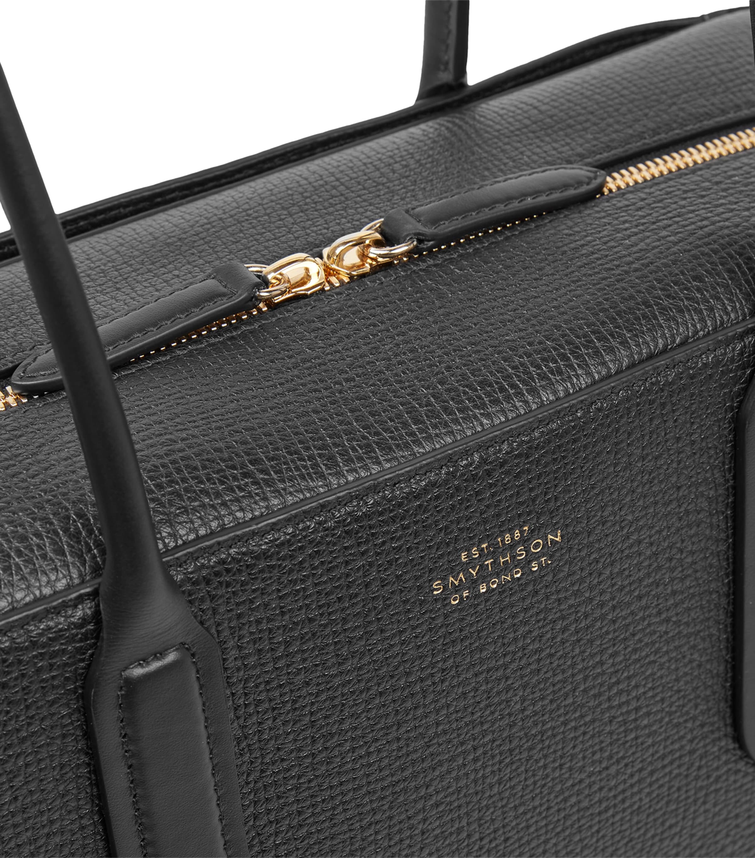 Grained Lytton Shoulder Bag BLACK Image 6