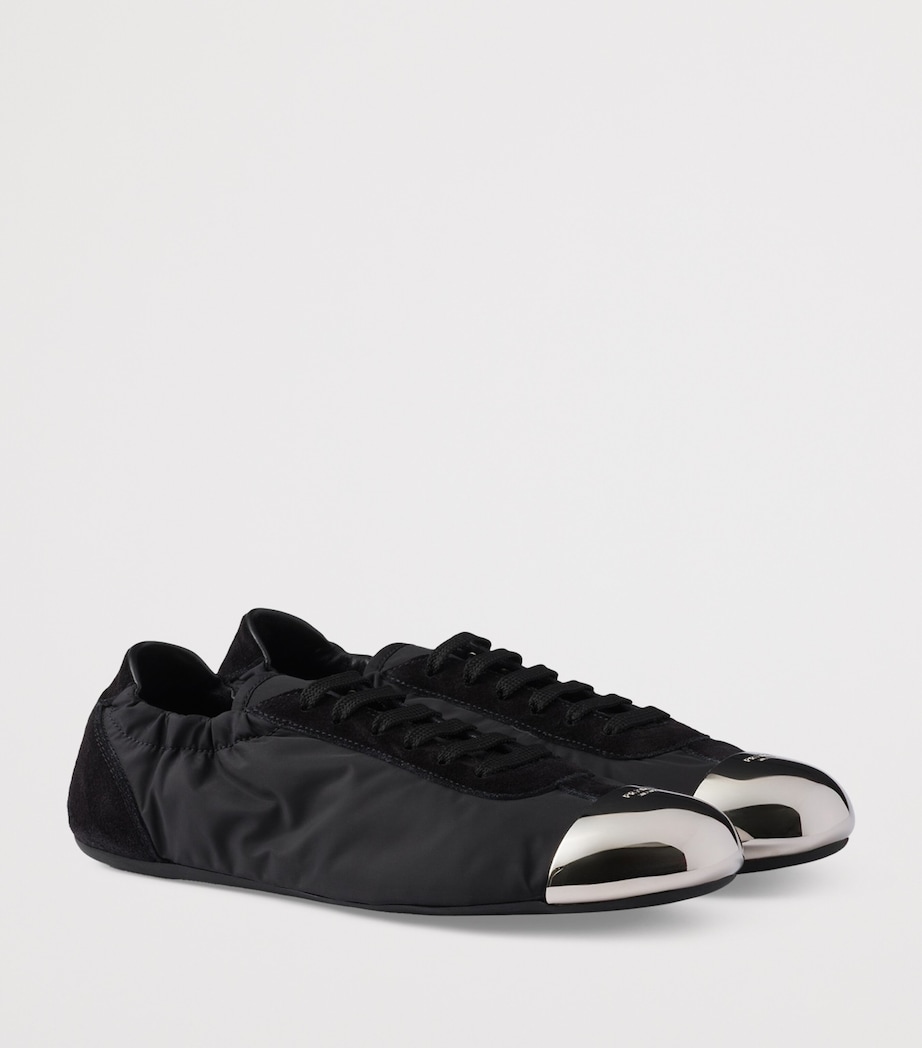 Suede-Re-Nylon-Metal Collapse Sneakers F0002 Image 2