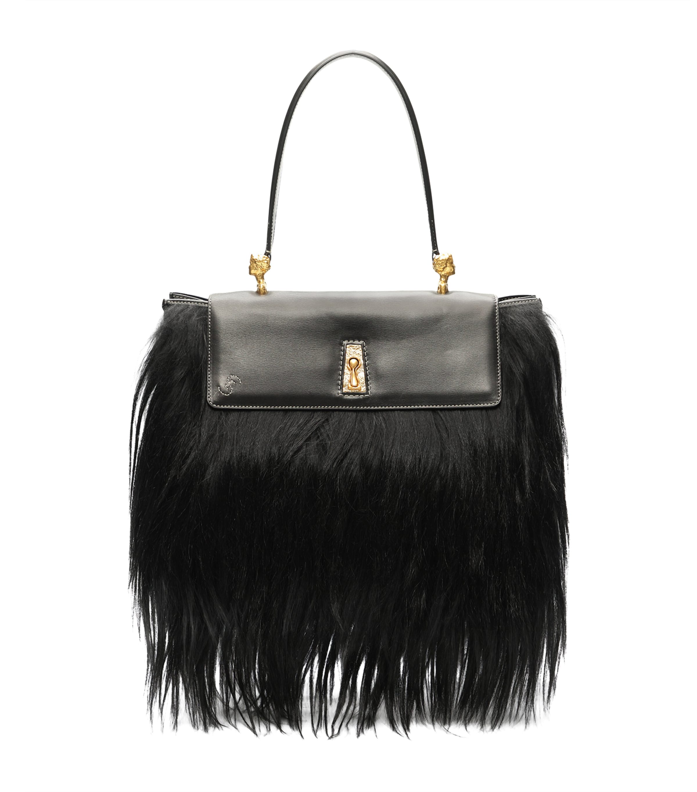 Schiaparelli Leather Go Go Tote Bag Black Image 1