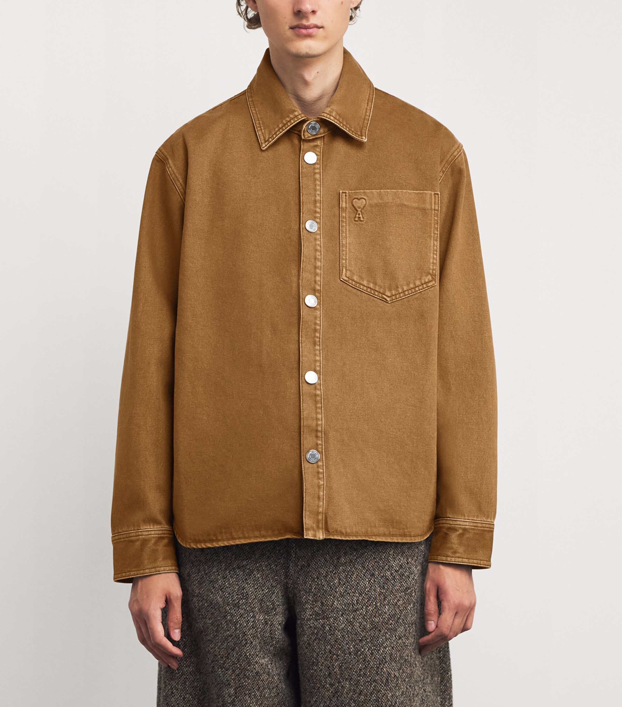 Cotton Ami de Coeur Overshirt 216 - NOISETTE Image 3