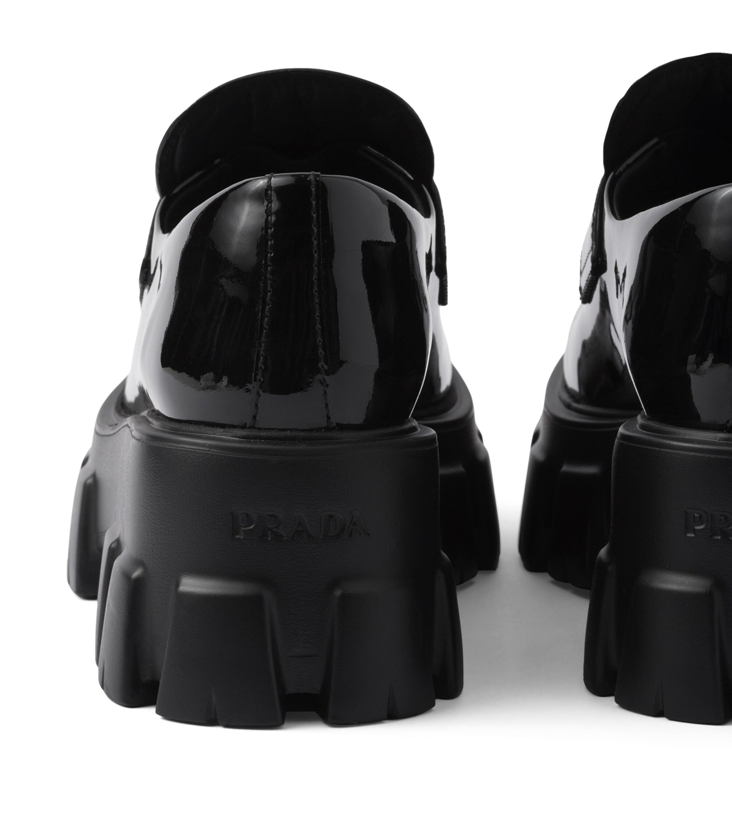 Prada Leather Triangle Loafers 55 Image 7