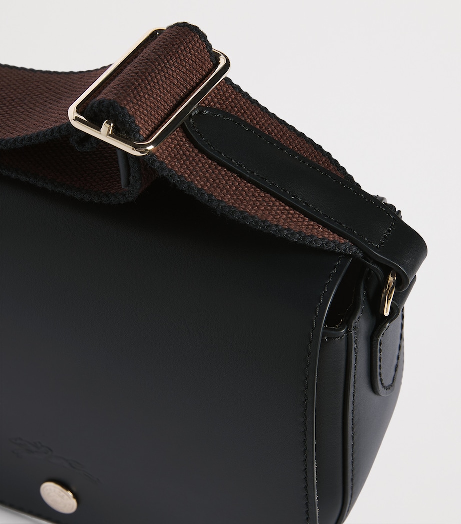 Longchamp Small Leather Épure Cross-Body Bag Noir Image 6