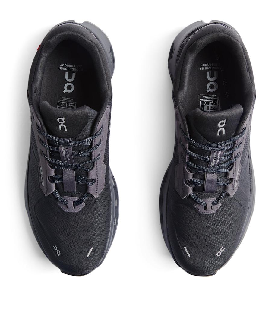 Waterproof Cloudrunner 2 Trainers MAGNET | BLACK Image 2