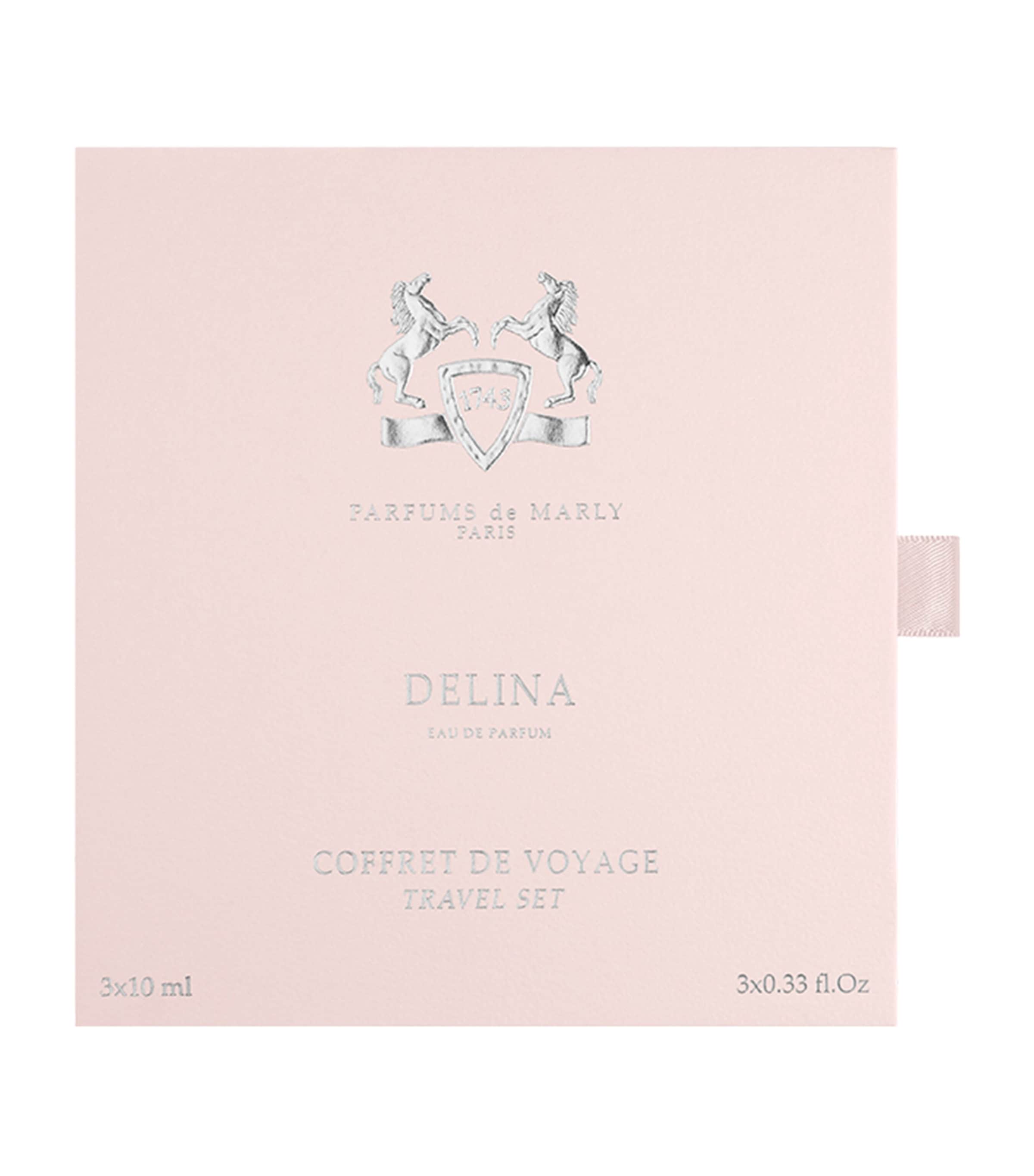 Delina Eau De Parfum Sprays and Case Travel Set (3 x 10ml) NO COLOUR Image 3
