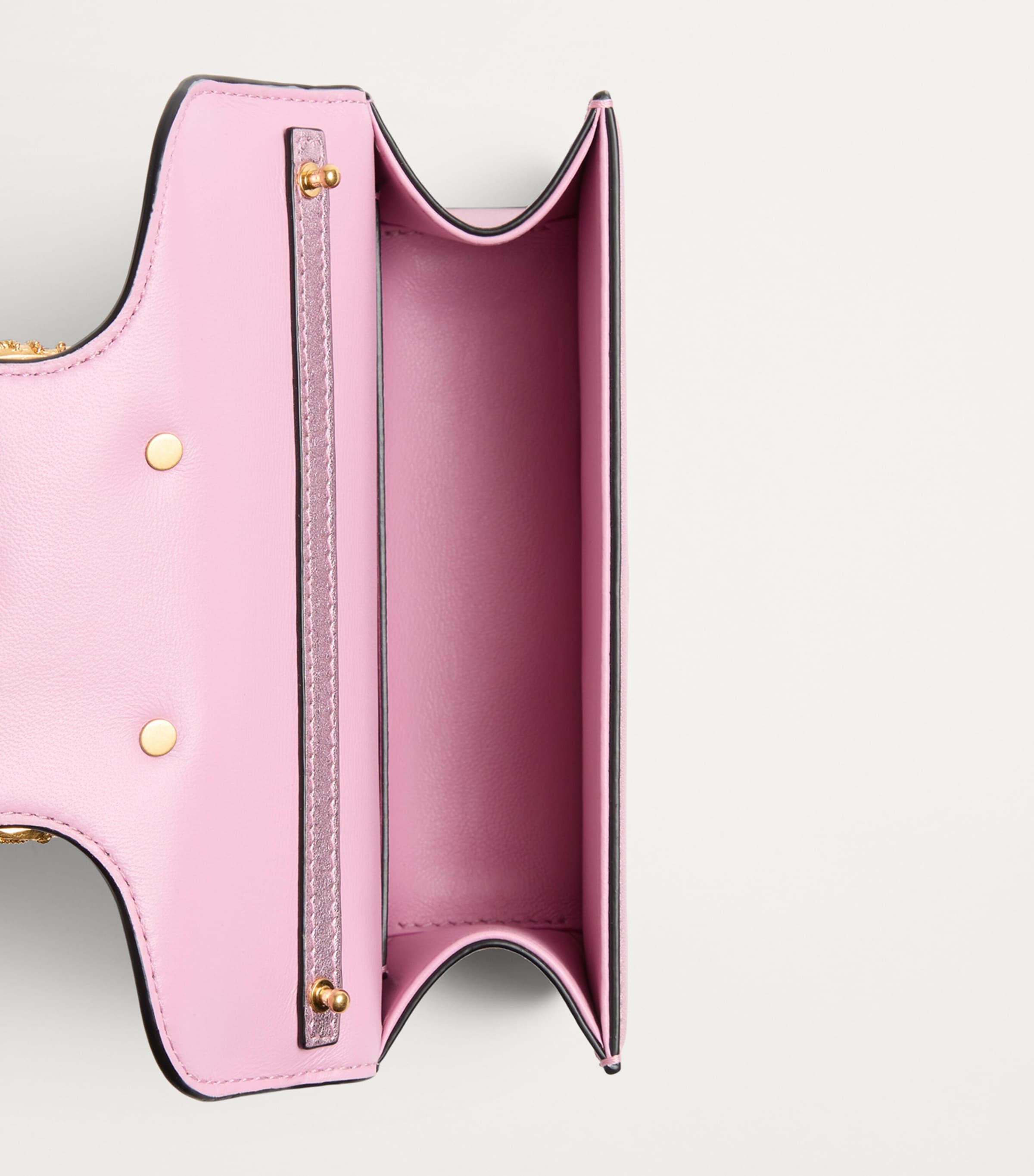Valentino Garavani Small Calf Leather Locò Shoulder Bag Image 3