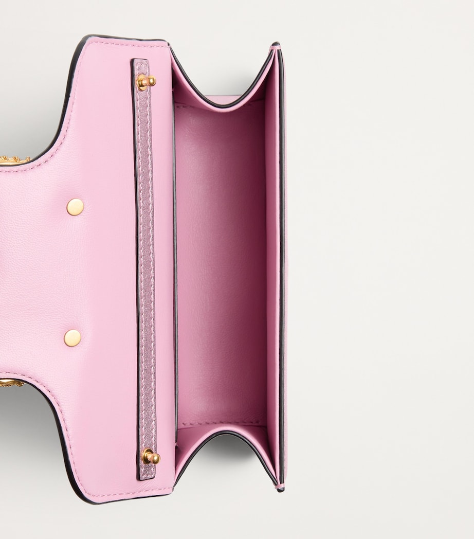 Valentino Garavani Small Calf Leather Locò Shoulder Bag Image 3