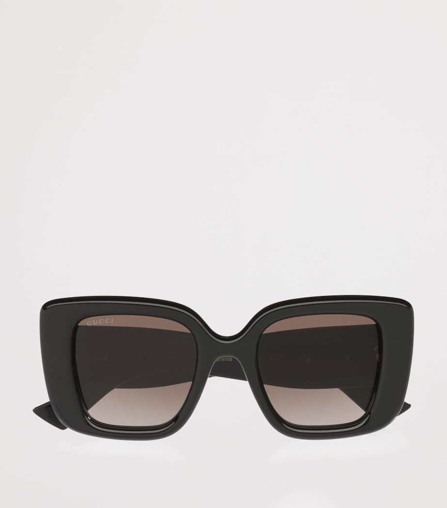 Gucci Butterfly Sunglasses Black Image 5