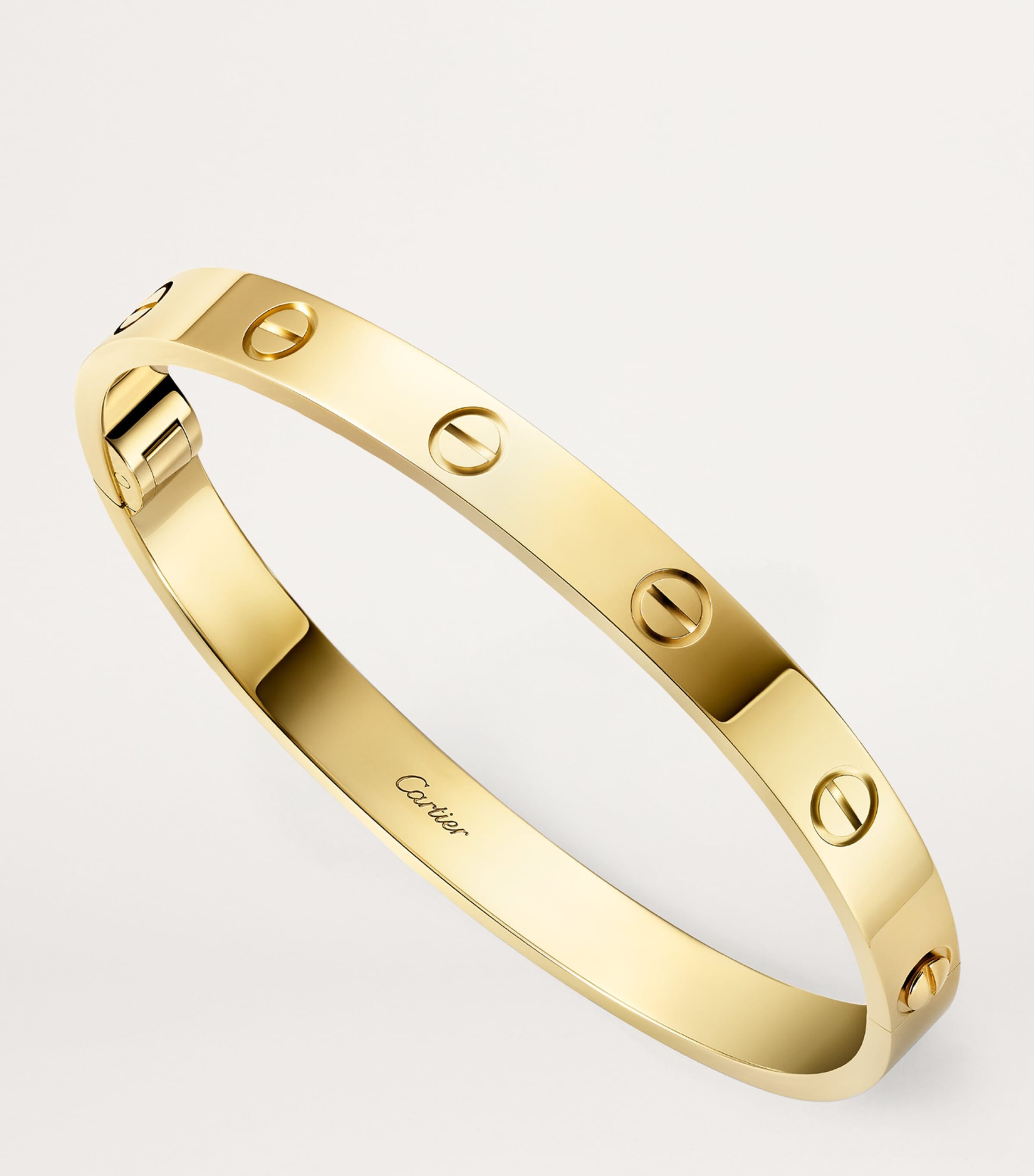 LOVE Classic Yellow Gold Bracelet - Single-Screw Closure YELLOW GOLD Image 6