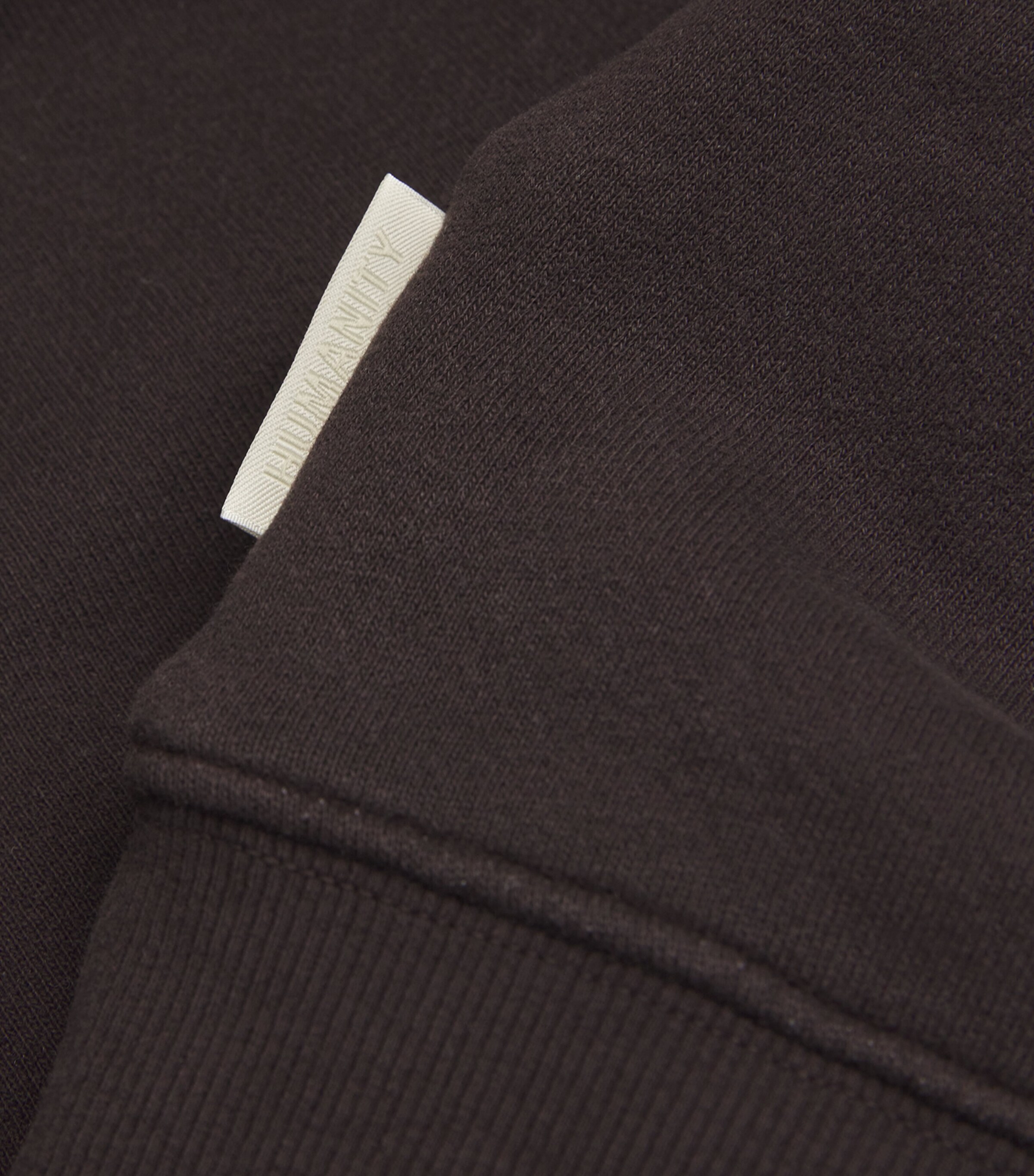 Cotton-Blend Vintage Sweatshirt BARRISTER (DK BROWN) Image 5