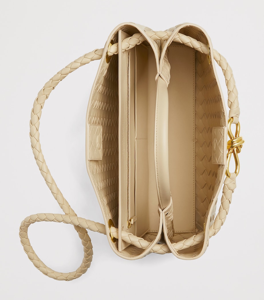 Medium Leather Andiamo Shoulder Bag 9713 Image 3