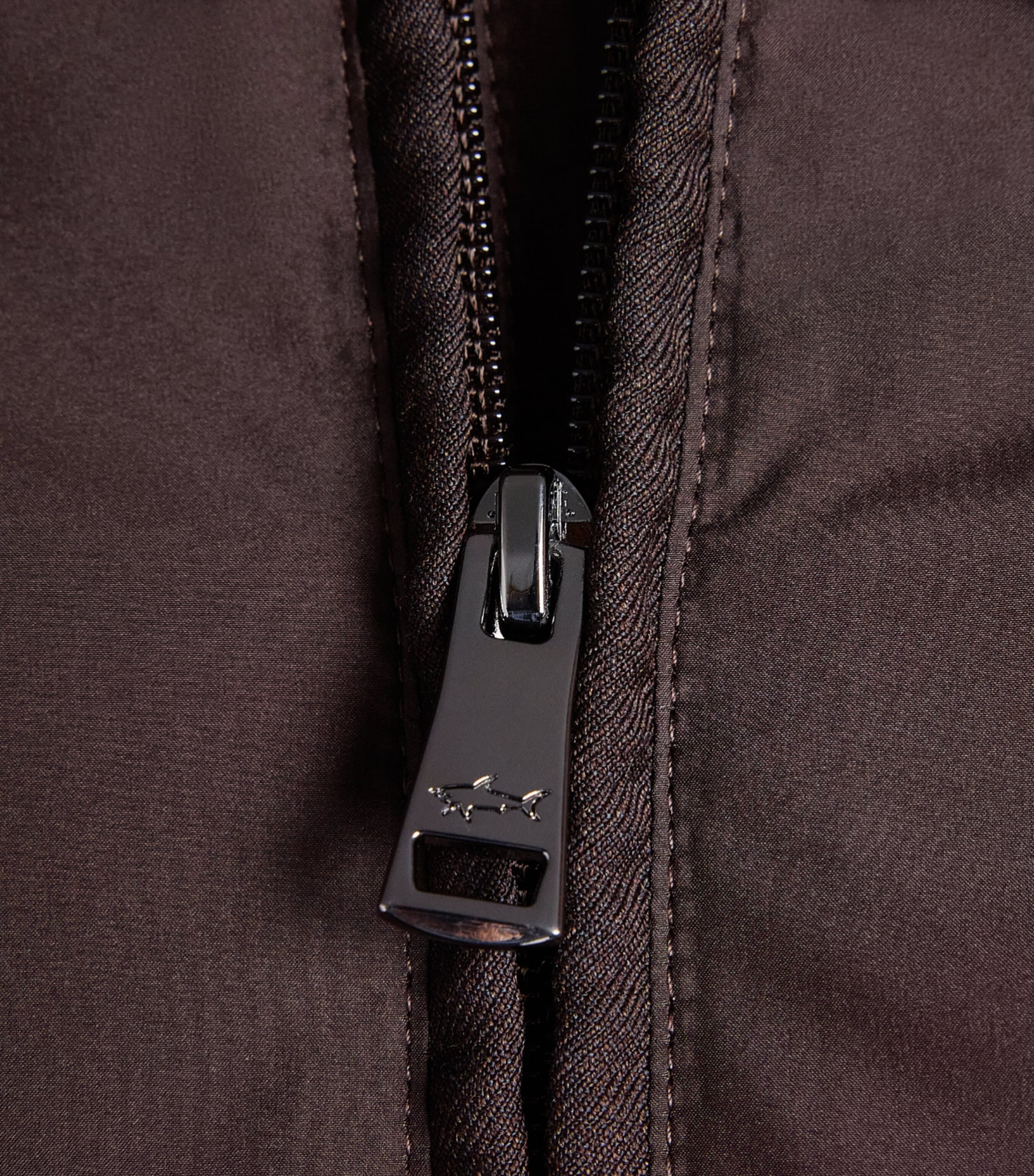 Paul & Shark Mens Technical Jacket Marrone Caffe Image 6