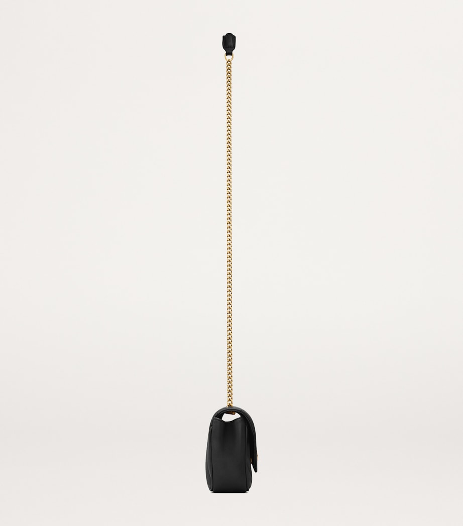 Mini Leather Loulou Cross-Body Bag 5036 Image 6