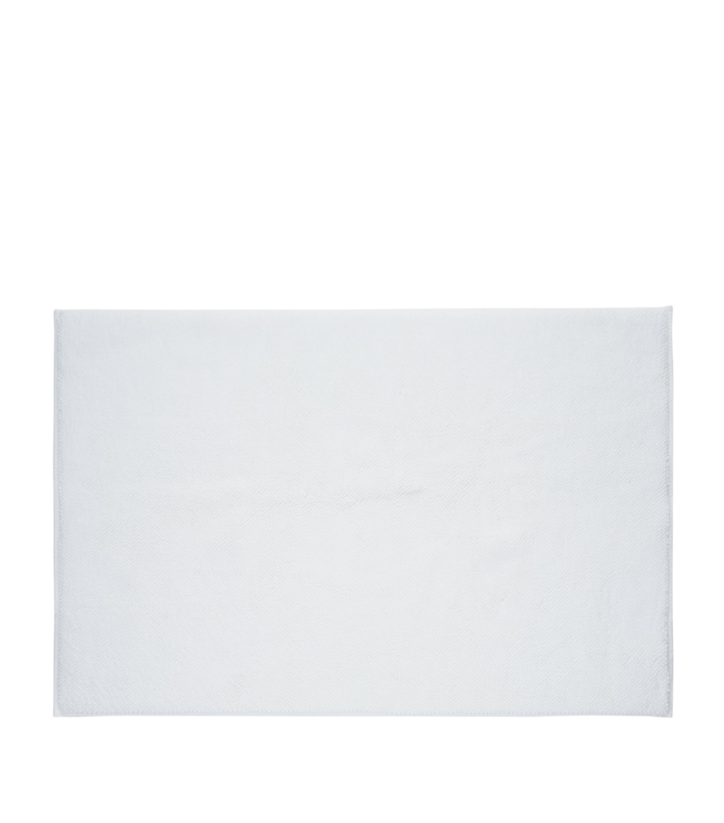 Hamam Pera Hydro Cotton Bath Mat In White