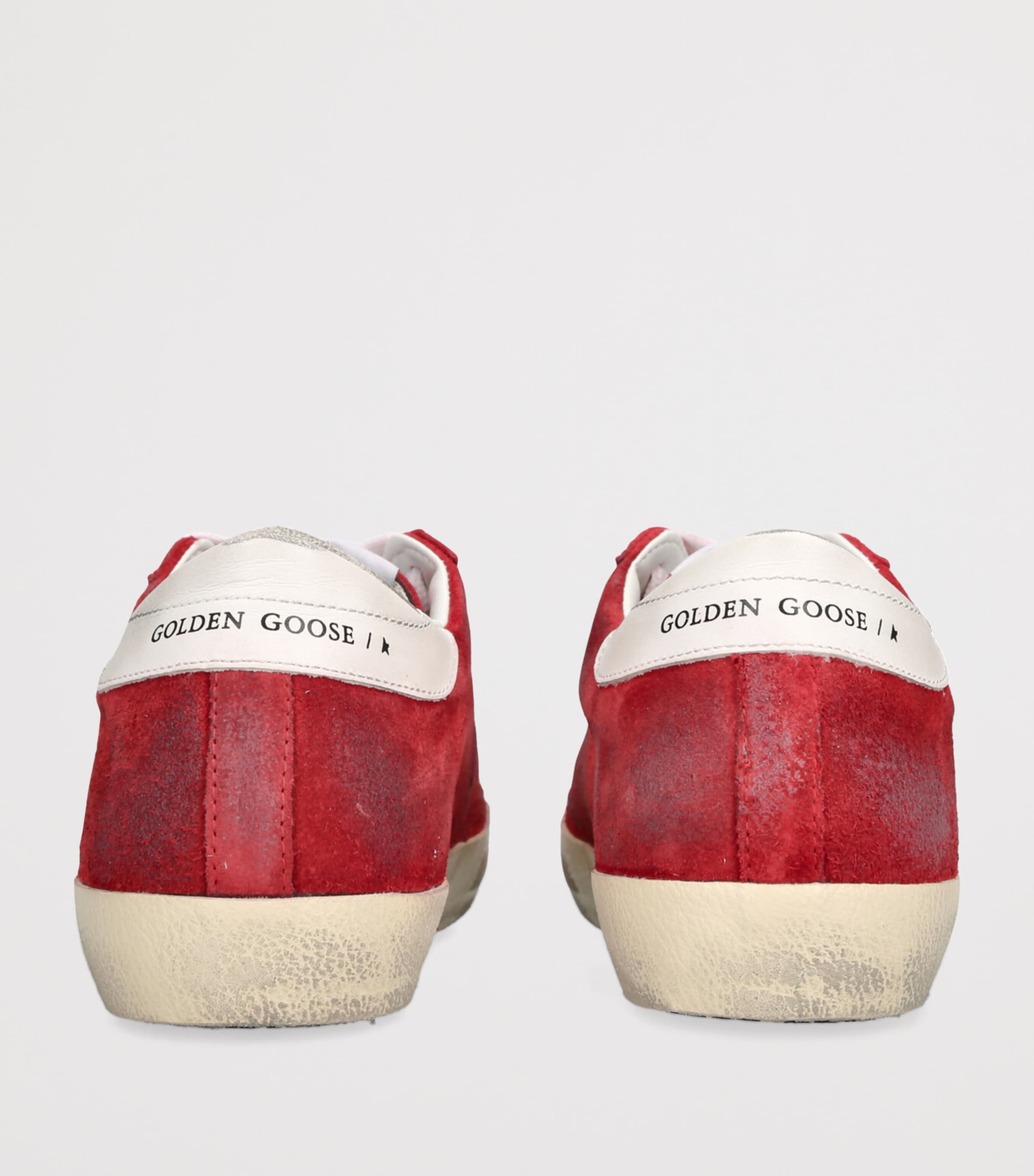 Golden Goose Suede Superstar 40525 Sneakers Red Comb Image 2