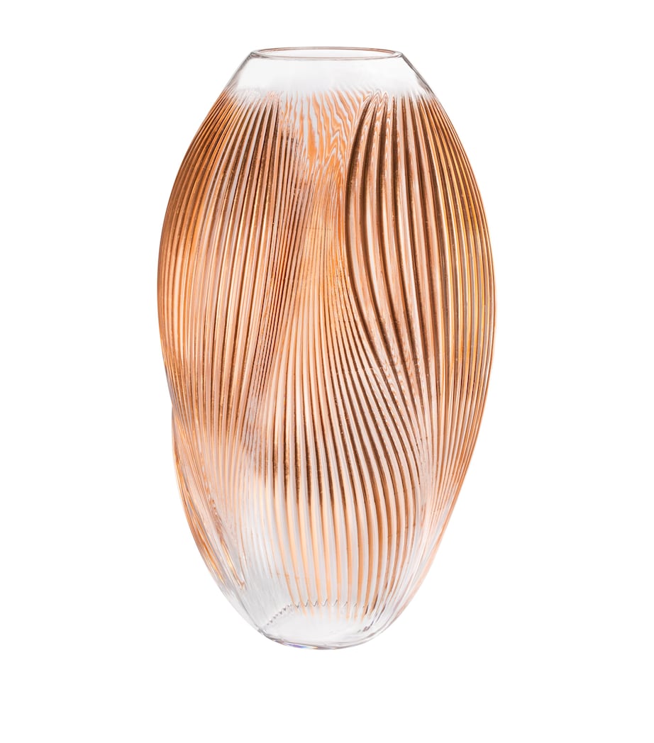 Lalique Extra Large Crystal Alizé Vase (51cm) Incolore Image 1