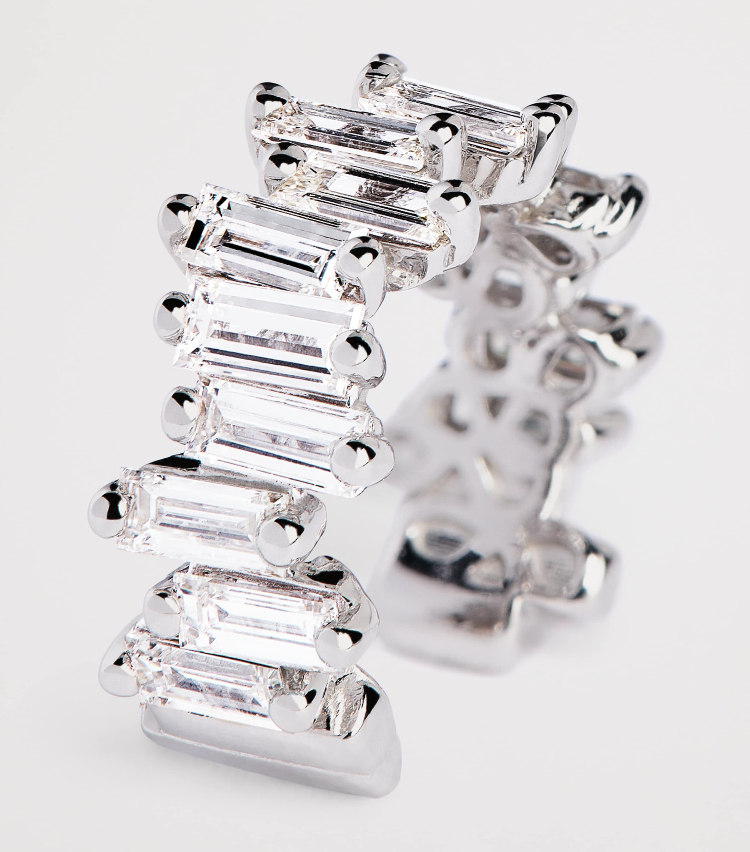 White Gold and Diamond Golden Age Ear Cuff 18K WG/WD Image 5