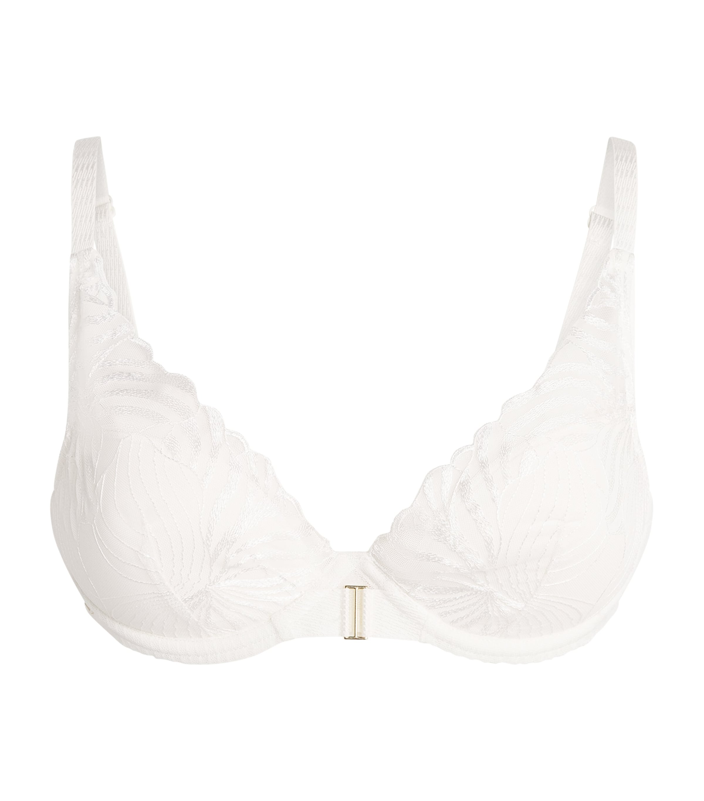 Lace Legend Plunge T-Shirt Bra 0LW MILK Image 1
