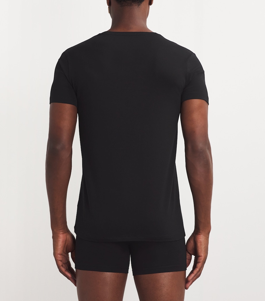 Daily Comfort T-Shirt (Pack of 2) 3000/BLACK Image 3