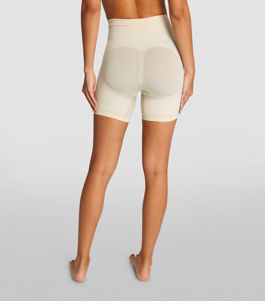 Seamless Sculpt Mid-Thigh Shorts SAND Image 4