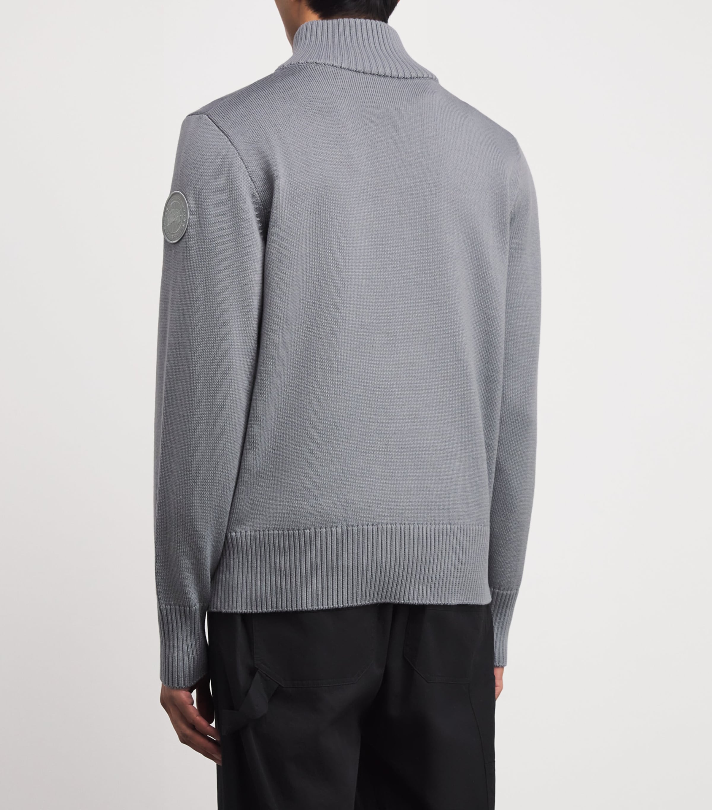 Rosseau Quarter-Zip Sweater STRATUS GREY 9838 Image 4