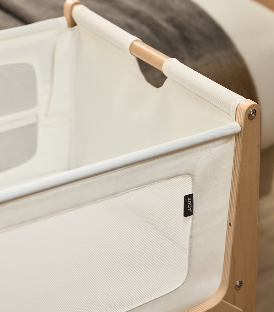SnüzPod 5 Bedside Crib NATURAL Image 4
