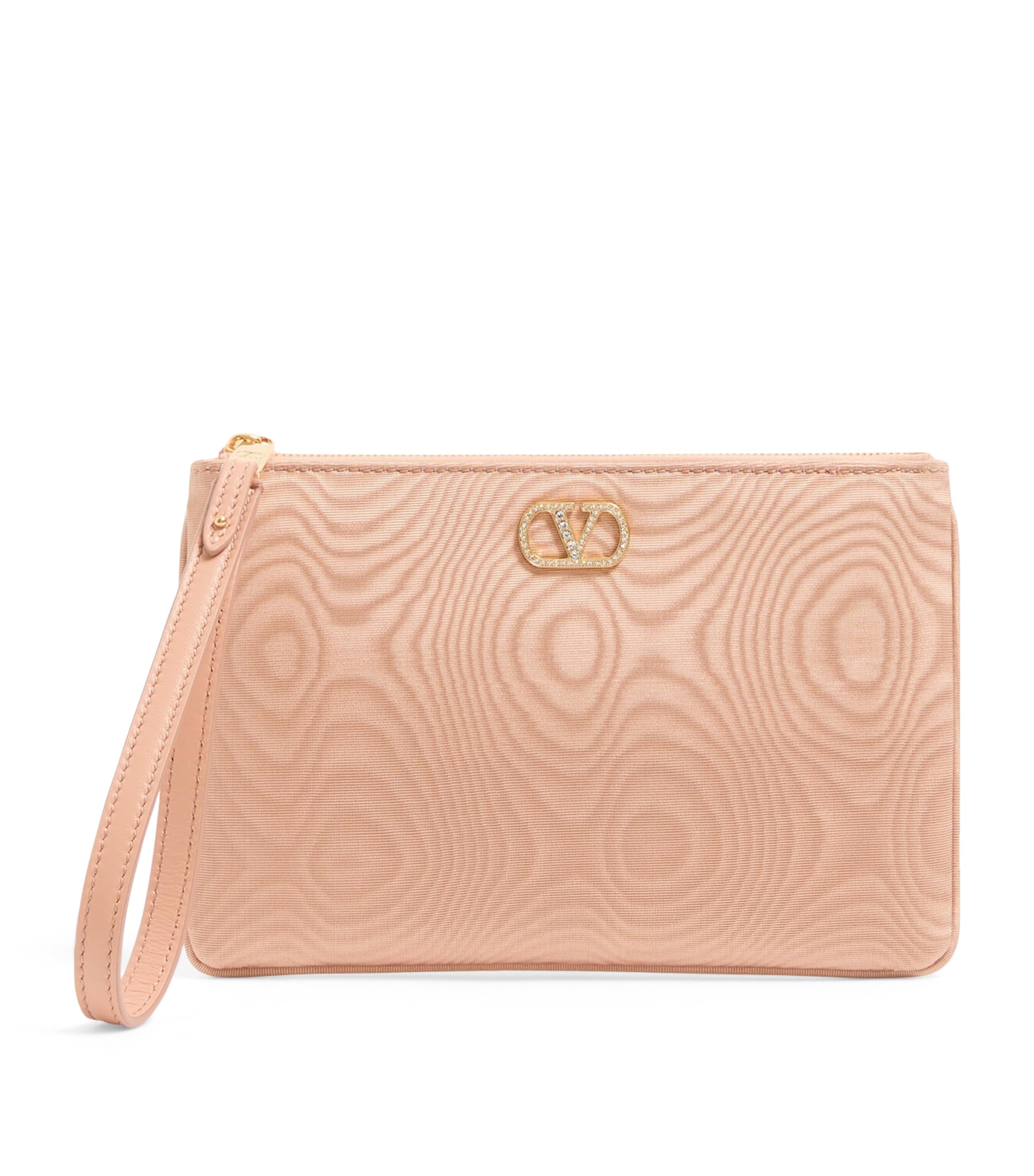 Valentino Garavani Small Moiré Pouch Image 1