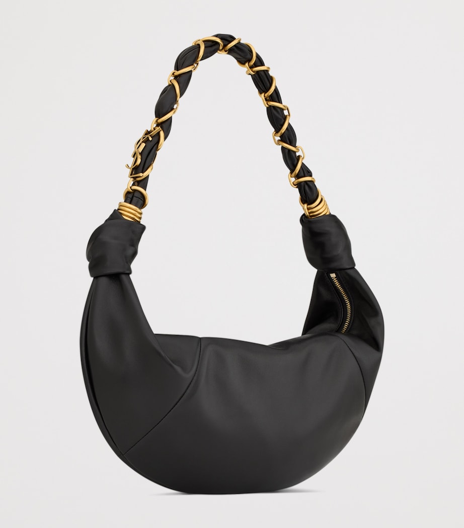 Saint Laurent Small Leather Amalia Shoulder Bag Image 2