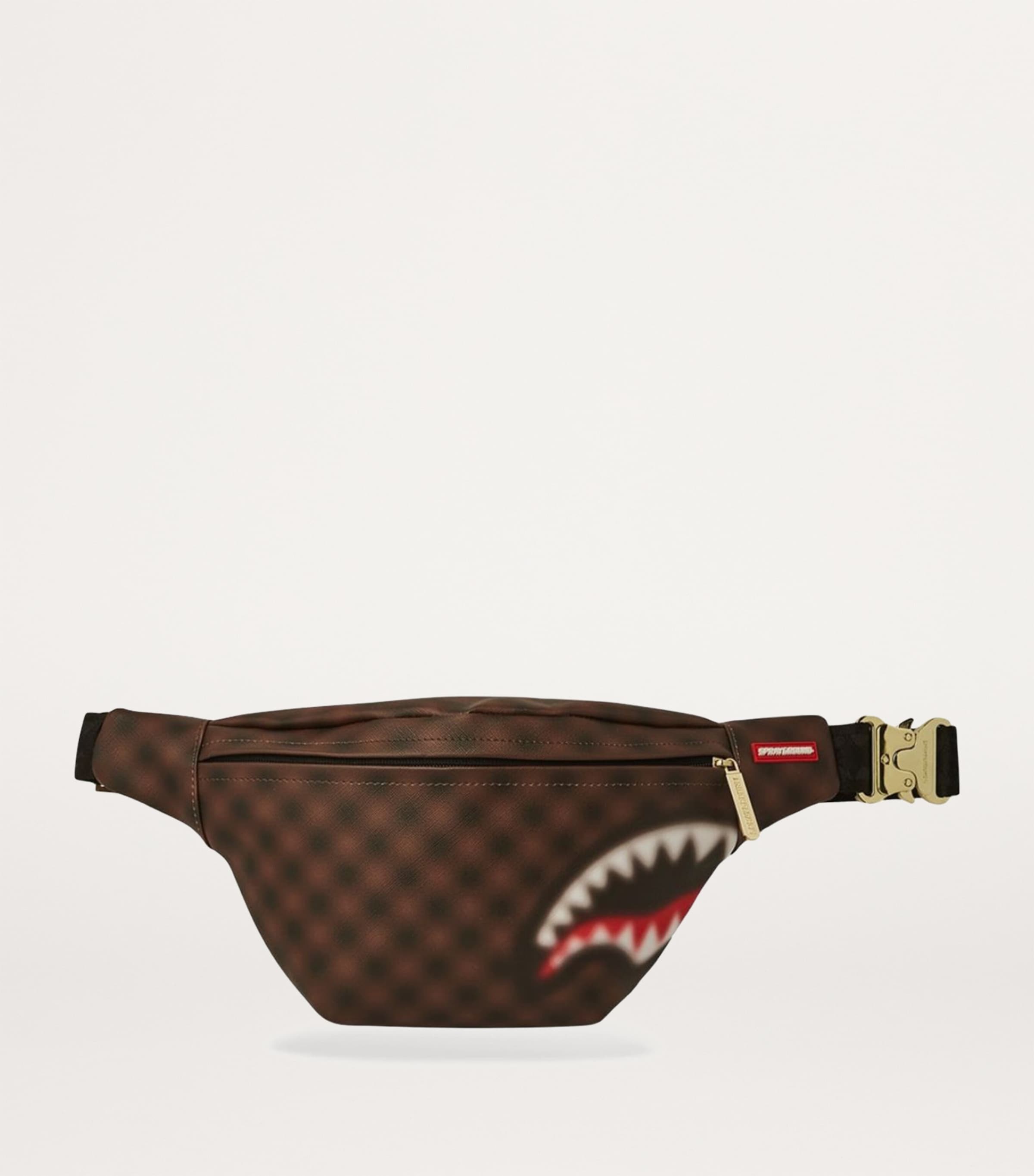 【Sprayground】UNFINISHED SHARK BELTBAG クロスボディバック Sprayground Shark In Paris Blur Belt Bag | Harrods US