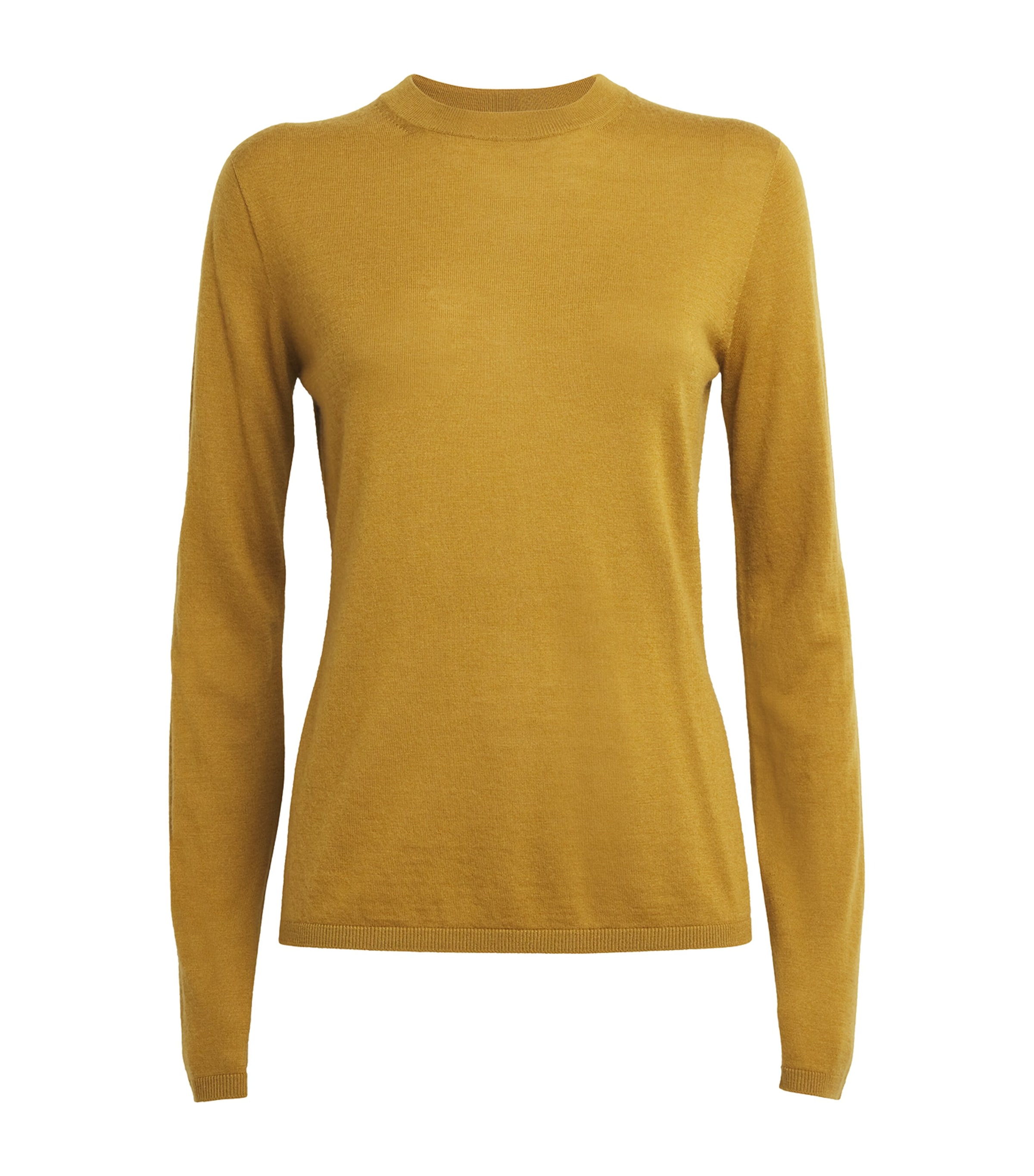 Max Mara Cashmere Sweater In Yellow