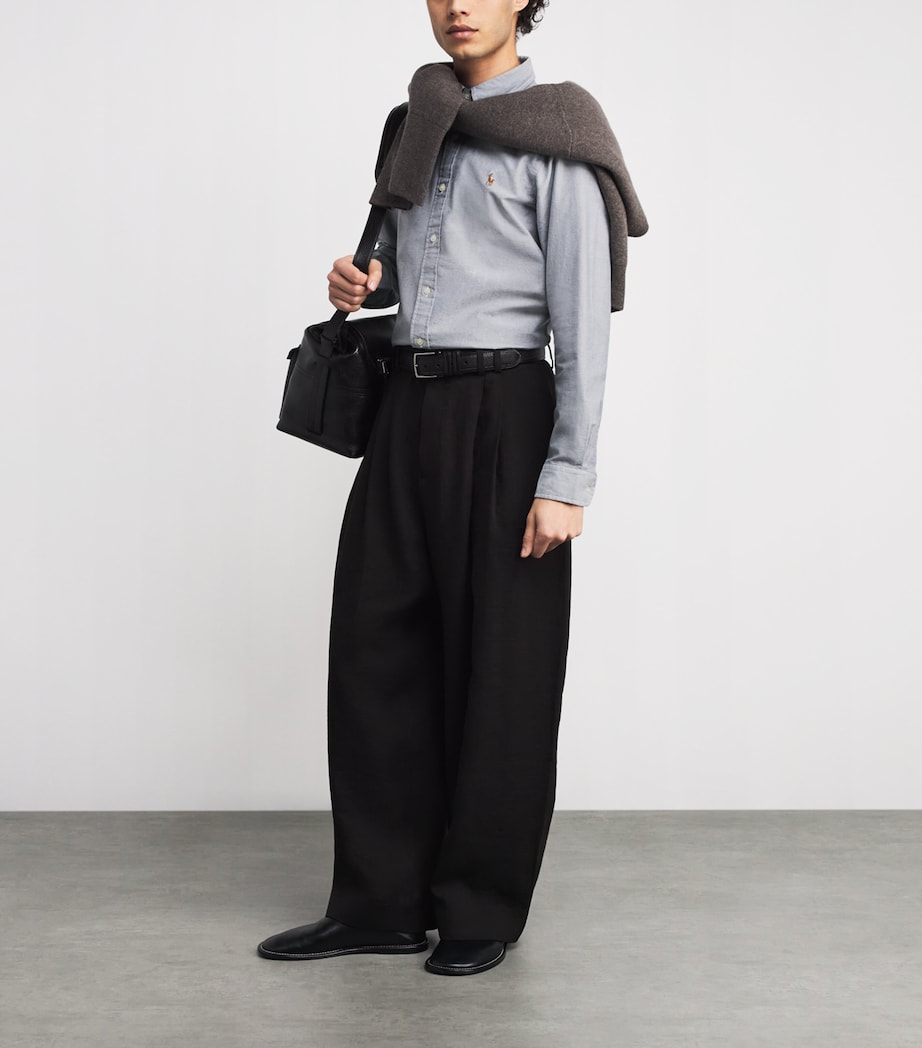 Custom Fit Oxford Shirt NAVY Image 2