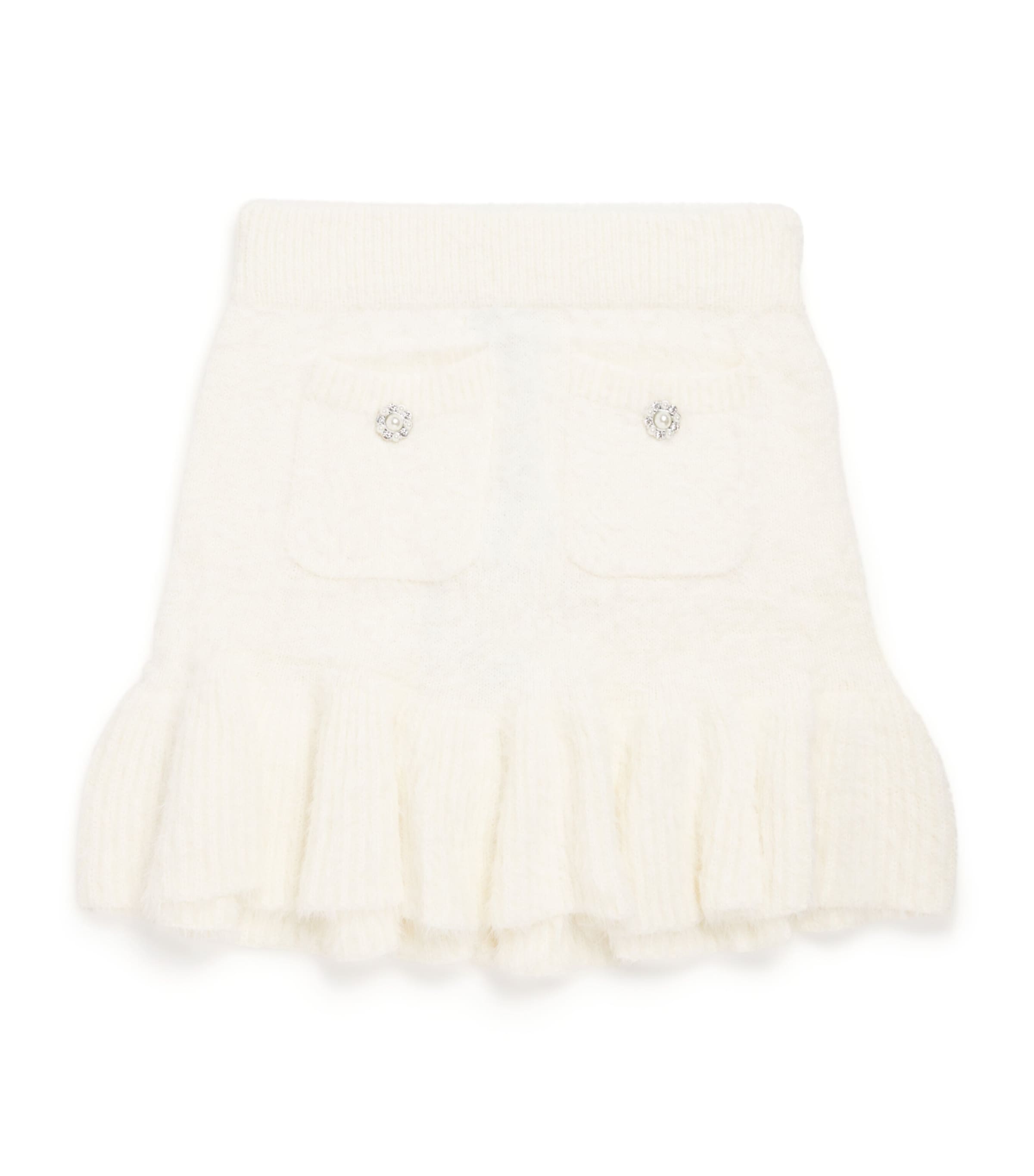 Bardot Junior Knitted Sophia Skirt (12-14 Years) Winter White Image 1